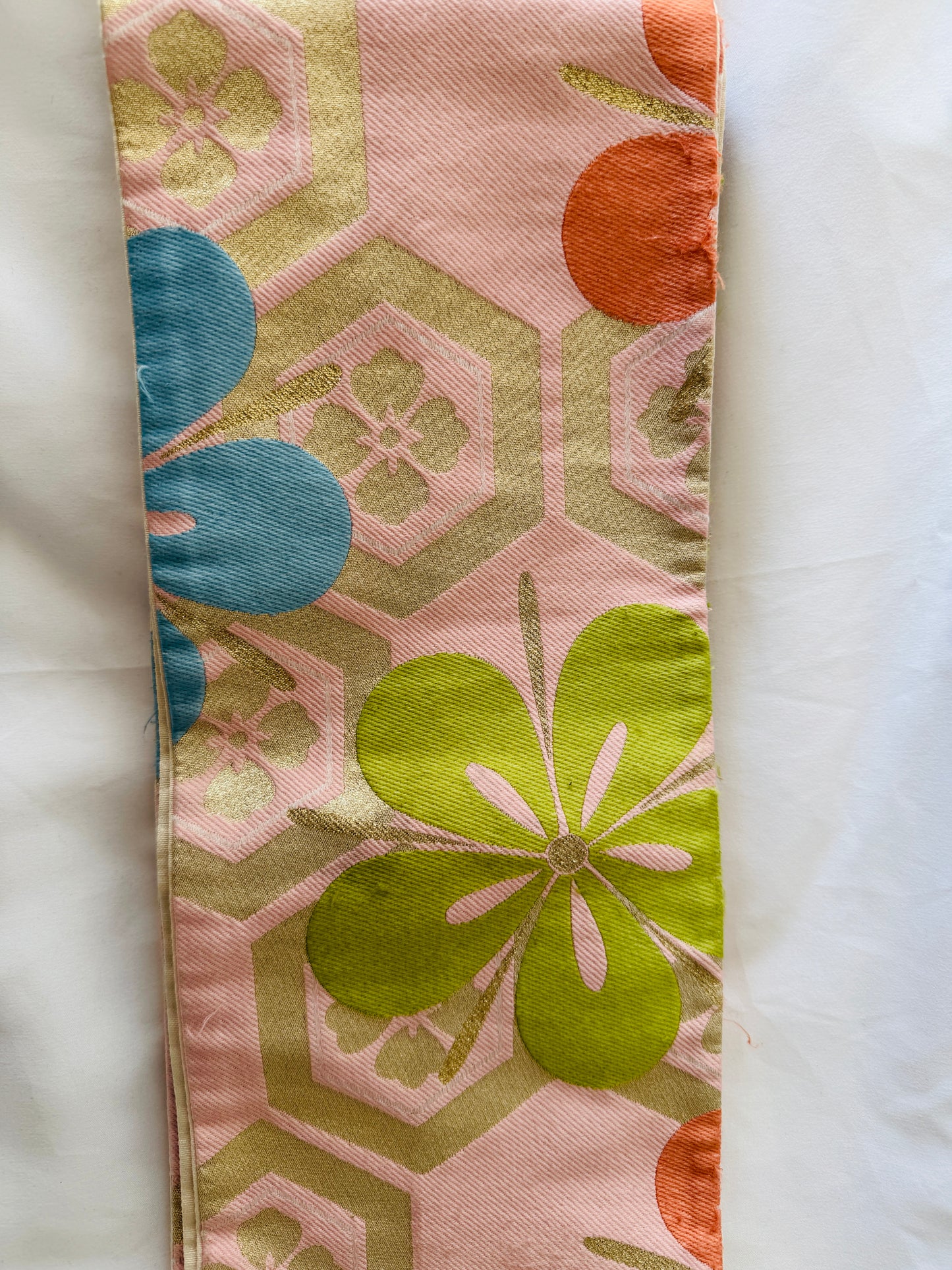 Hanhaba Obi Belt - Pink Kikko -