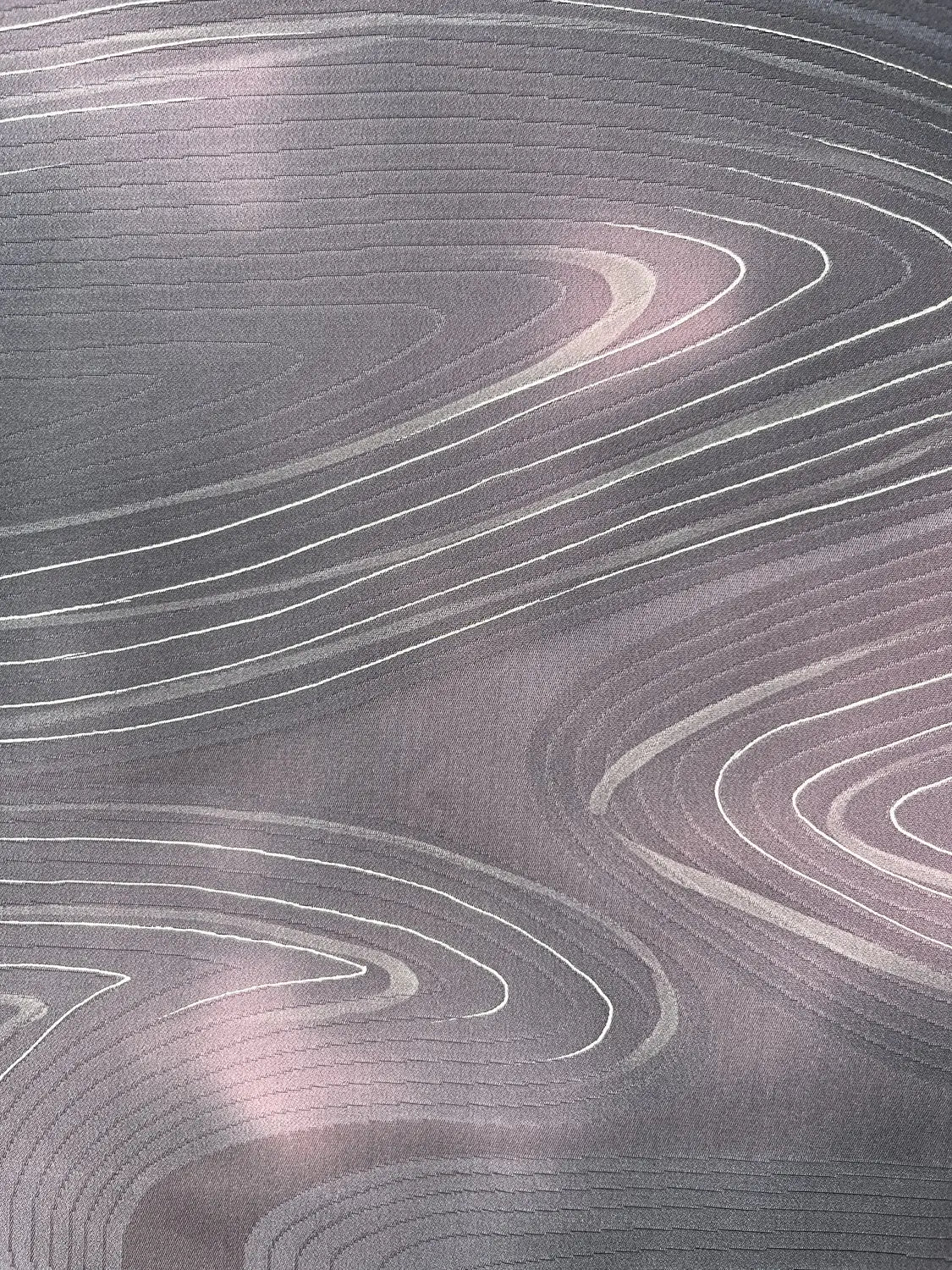 Vintage kleur Haori - Elegante stroom paars -