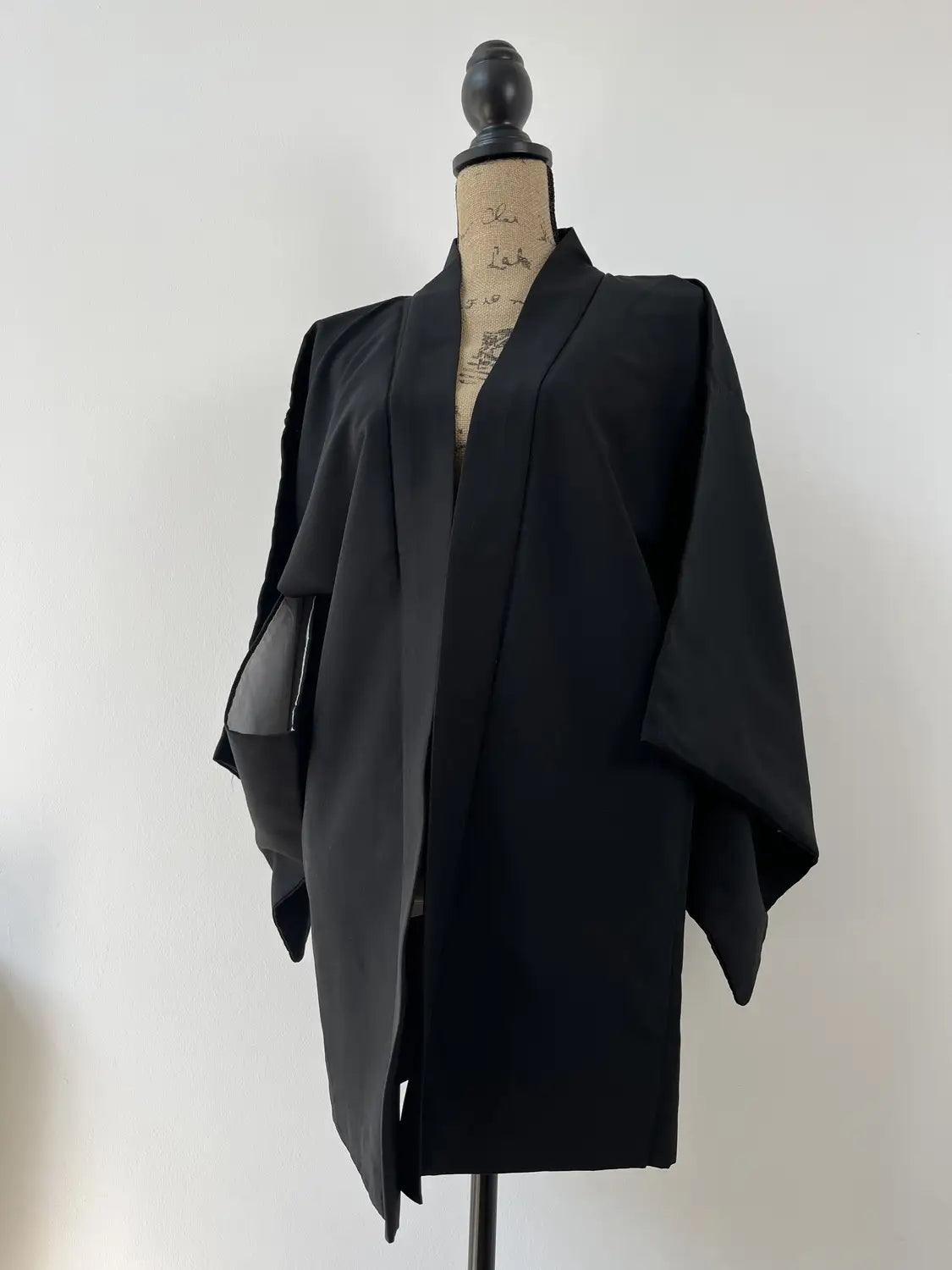 Vintage Black Haori - Brilliant sunrise -