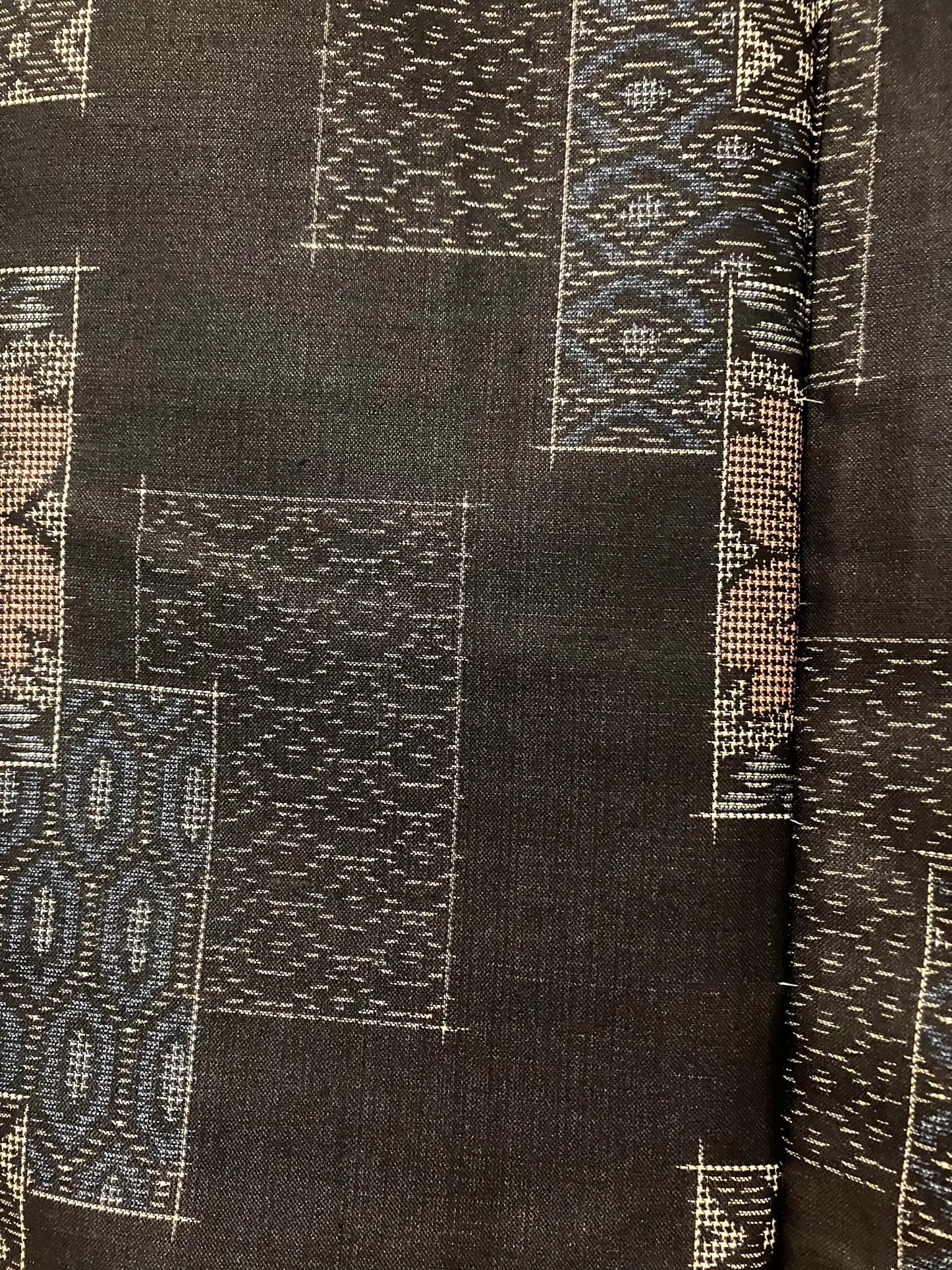 Vintage Haori - Schwarze Glückskarte -