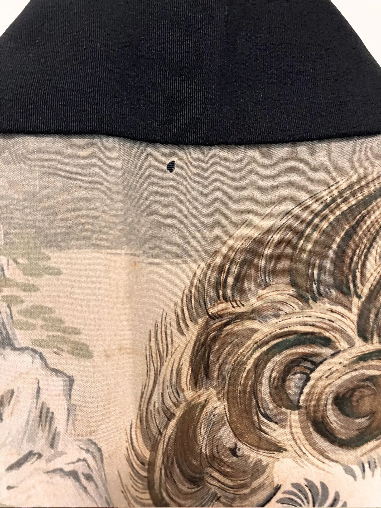 Vintage Black Haori - koma-inu -