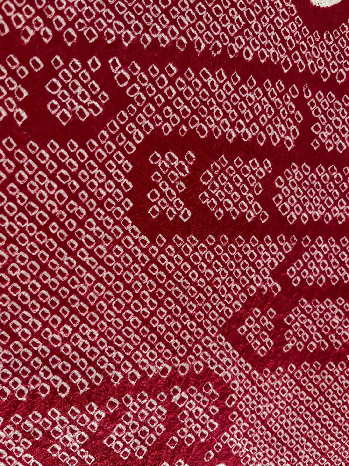 Vintage kleur Haori - Rood E-gasumi -