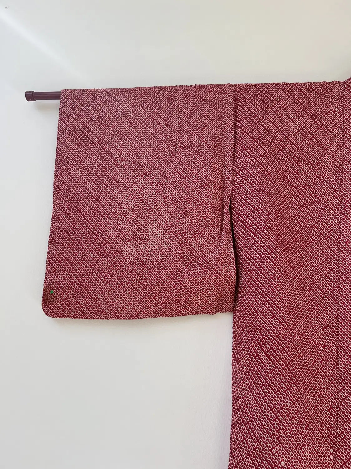 Vintage kleur Haori - Rood E-gasumi -