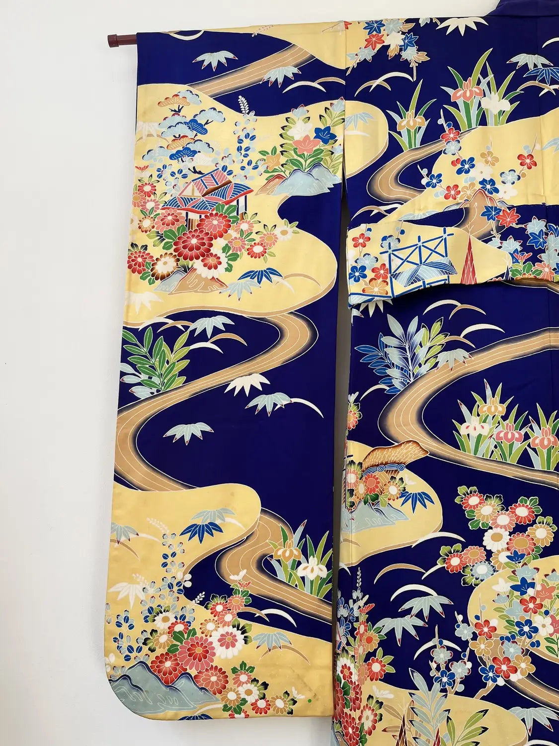 Vintage Furisode - Prachtig bergdorp - Hallelujah origineel arrangement