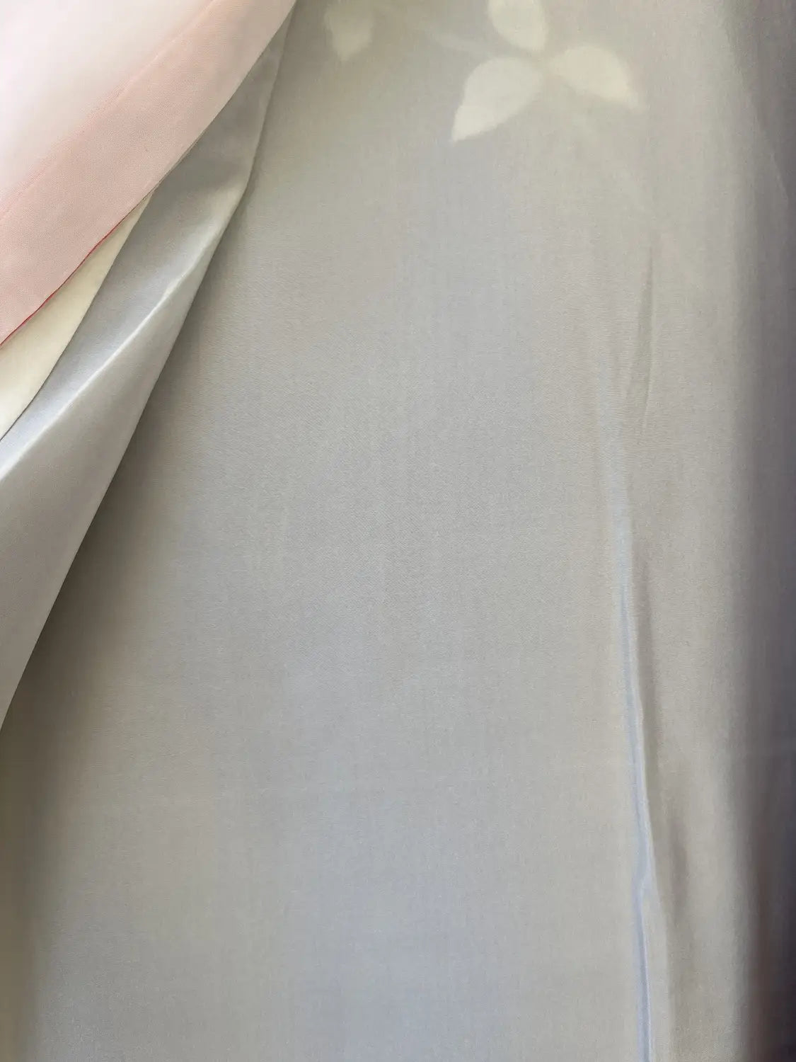 Vintage  homongi kimono - Blue  Blooming in the Field -