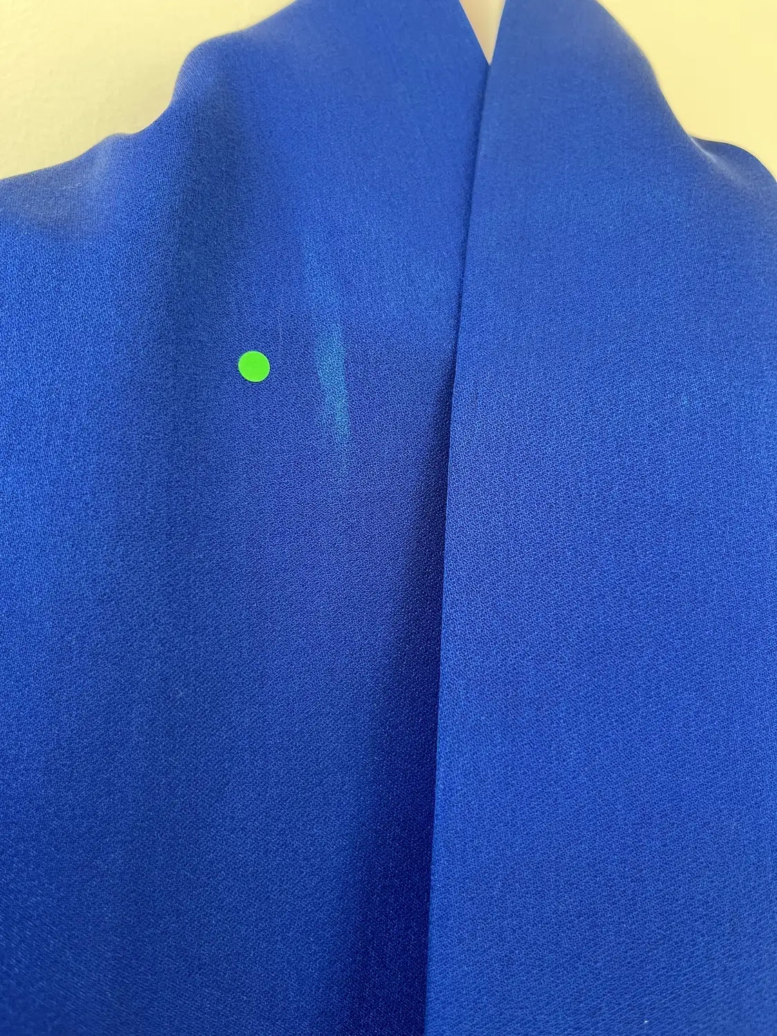 Vintage  homongi kimono - Blue  Blooming in the Field -