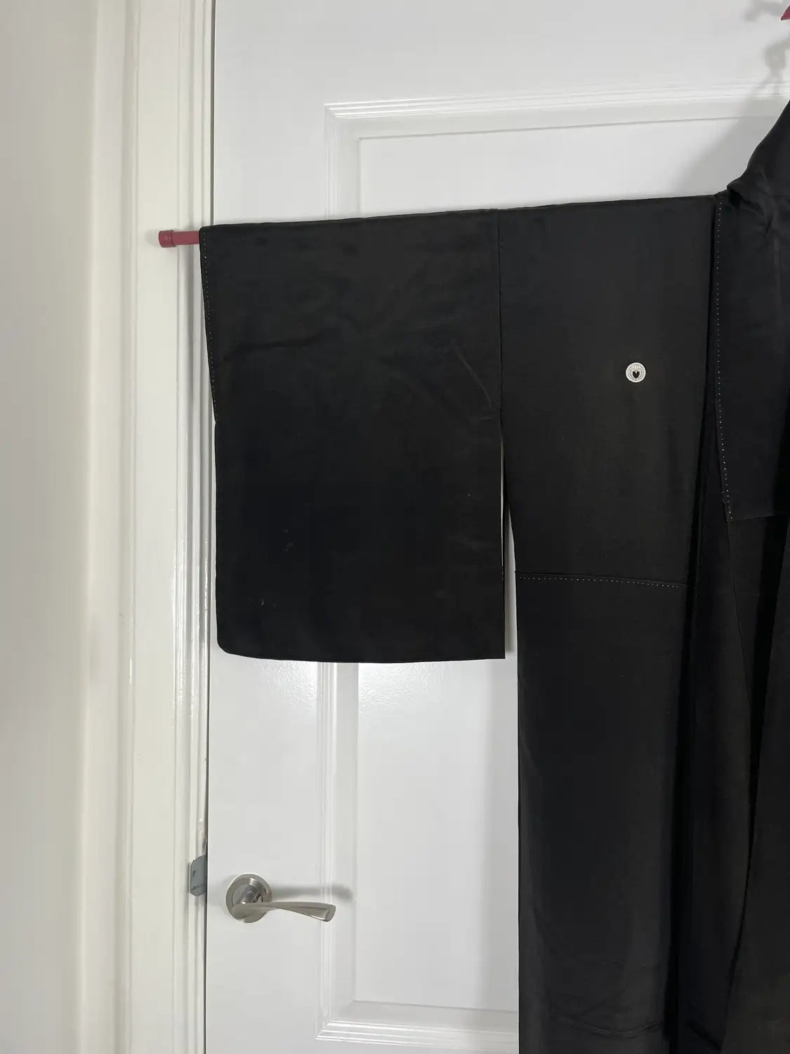 Vintage black tomesode - The Embroidered Scent Box -