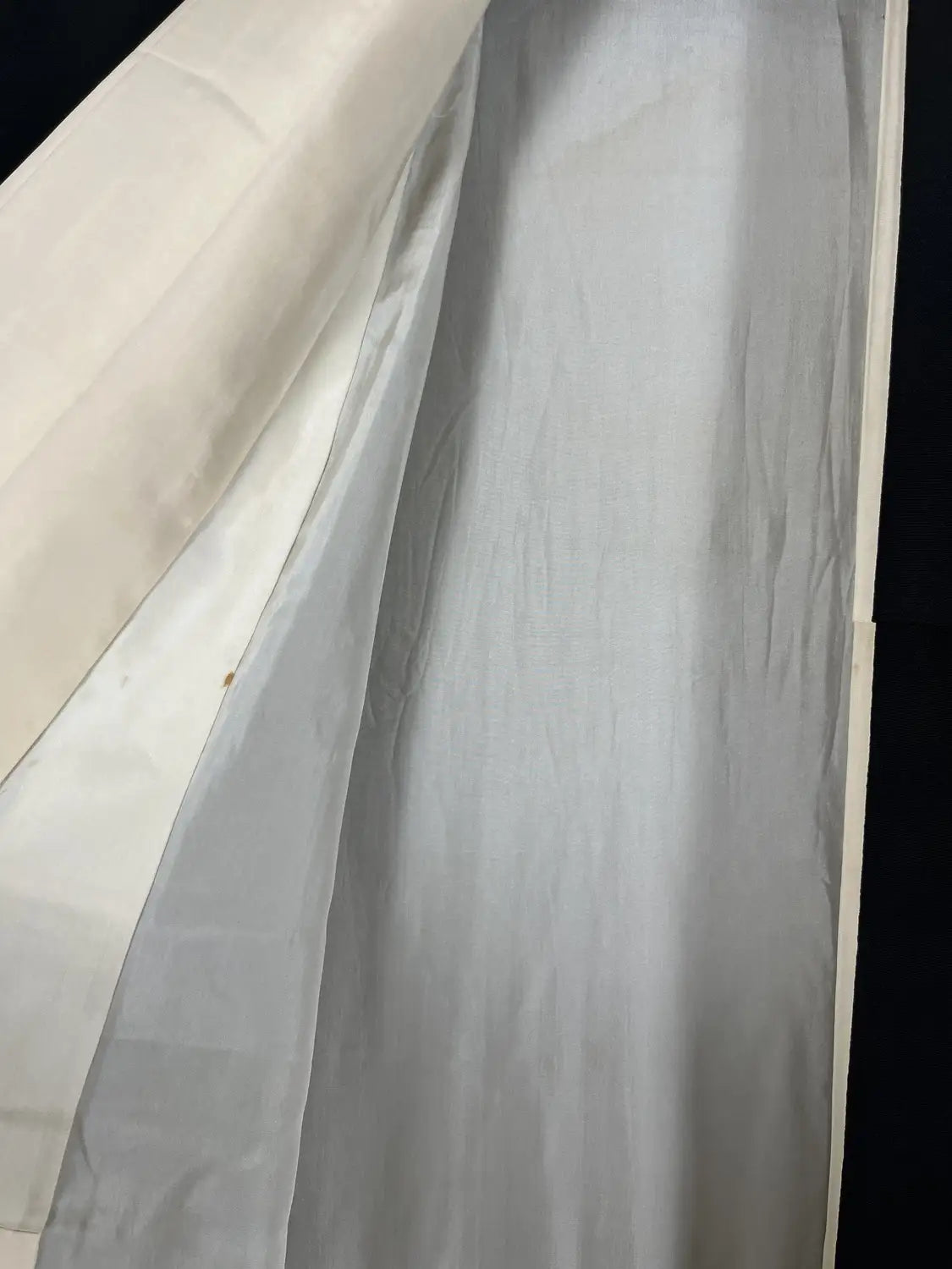 Vintage black tomesode - A Noble Man Among the Clouds -