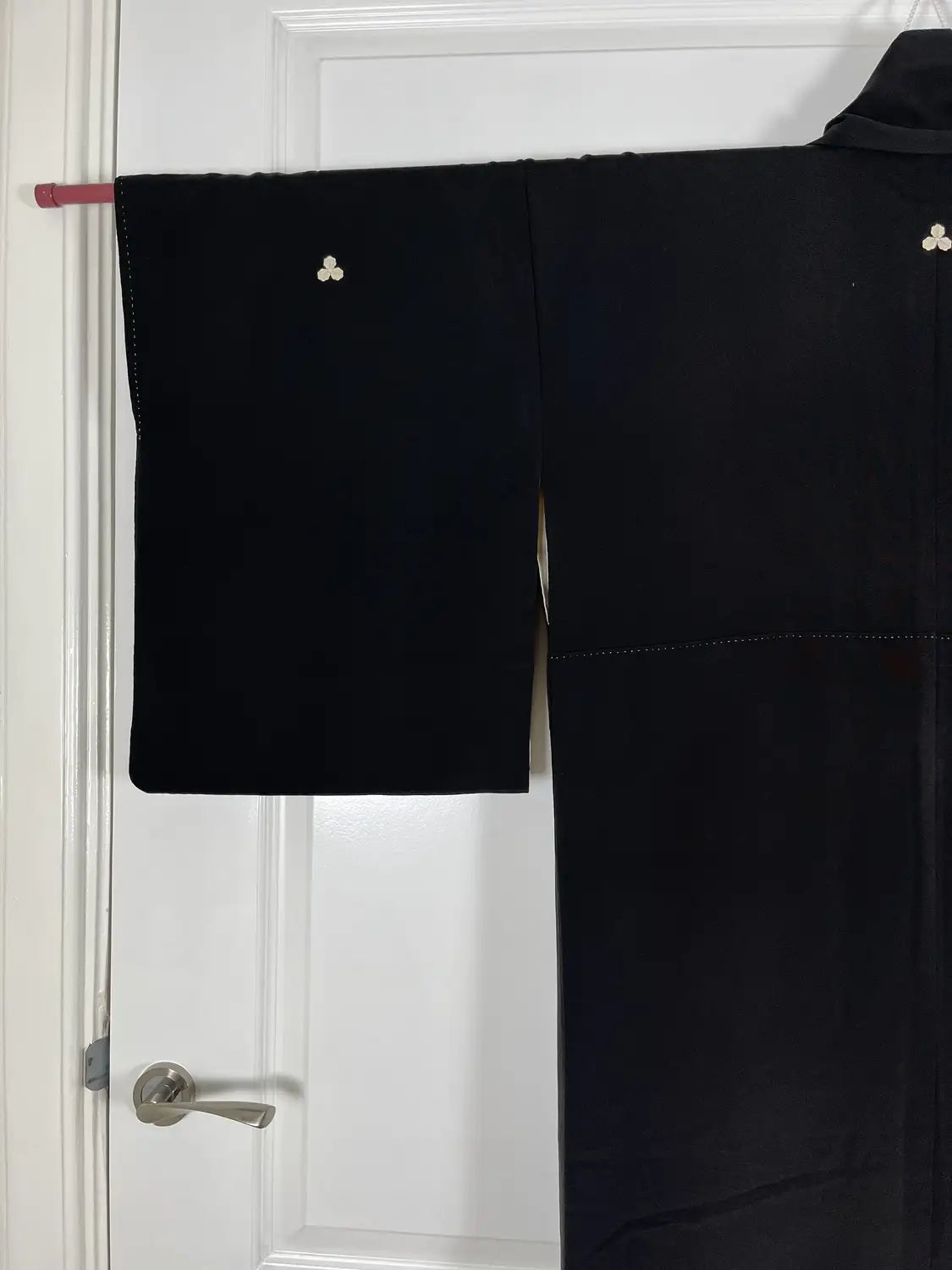 Vintage black tomesode - A Noble Man Among the Clouds -