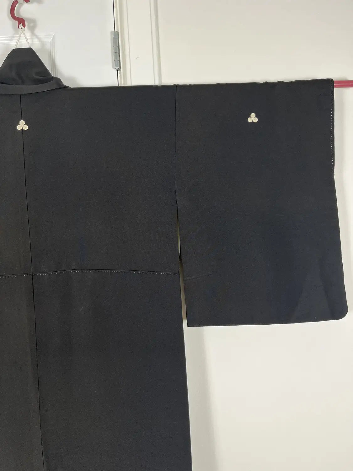 Vintage black tomesode - A Noble Man Among the Clouds -