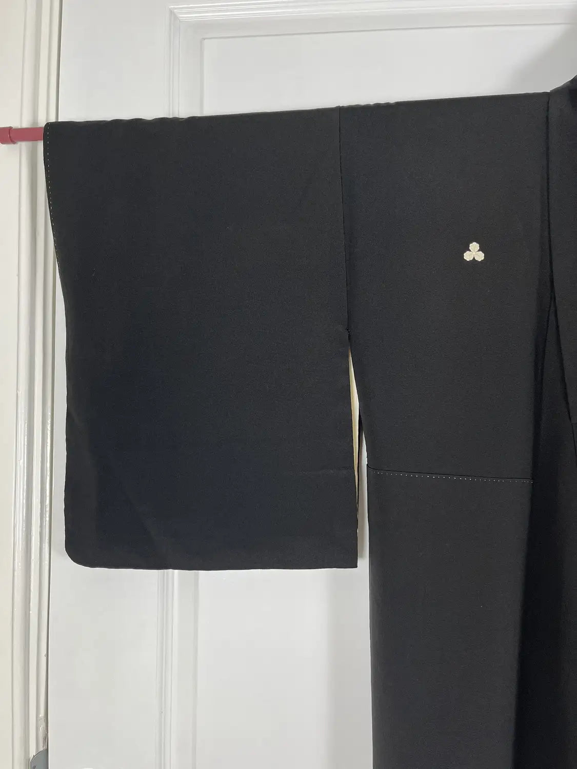 Vintage black tomesode - A Noble Man Among the Clouds -