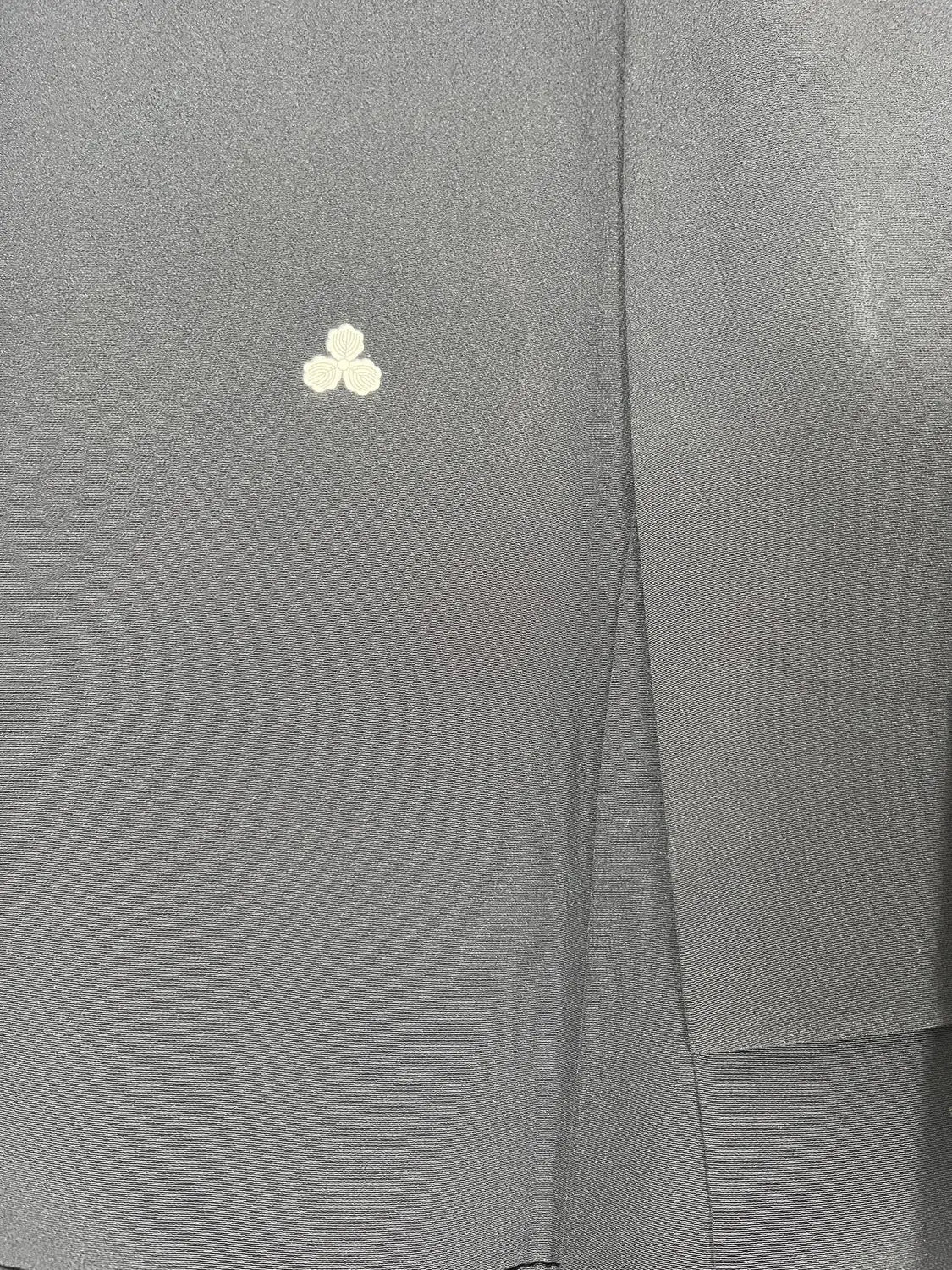 Vintage black tomesode - A Noble Man Among the Clouds -