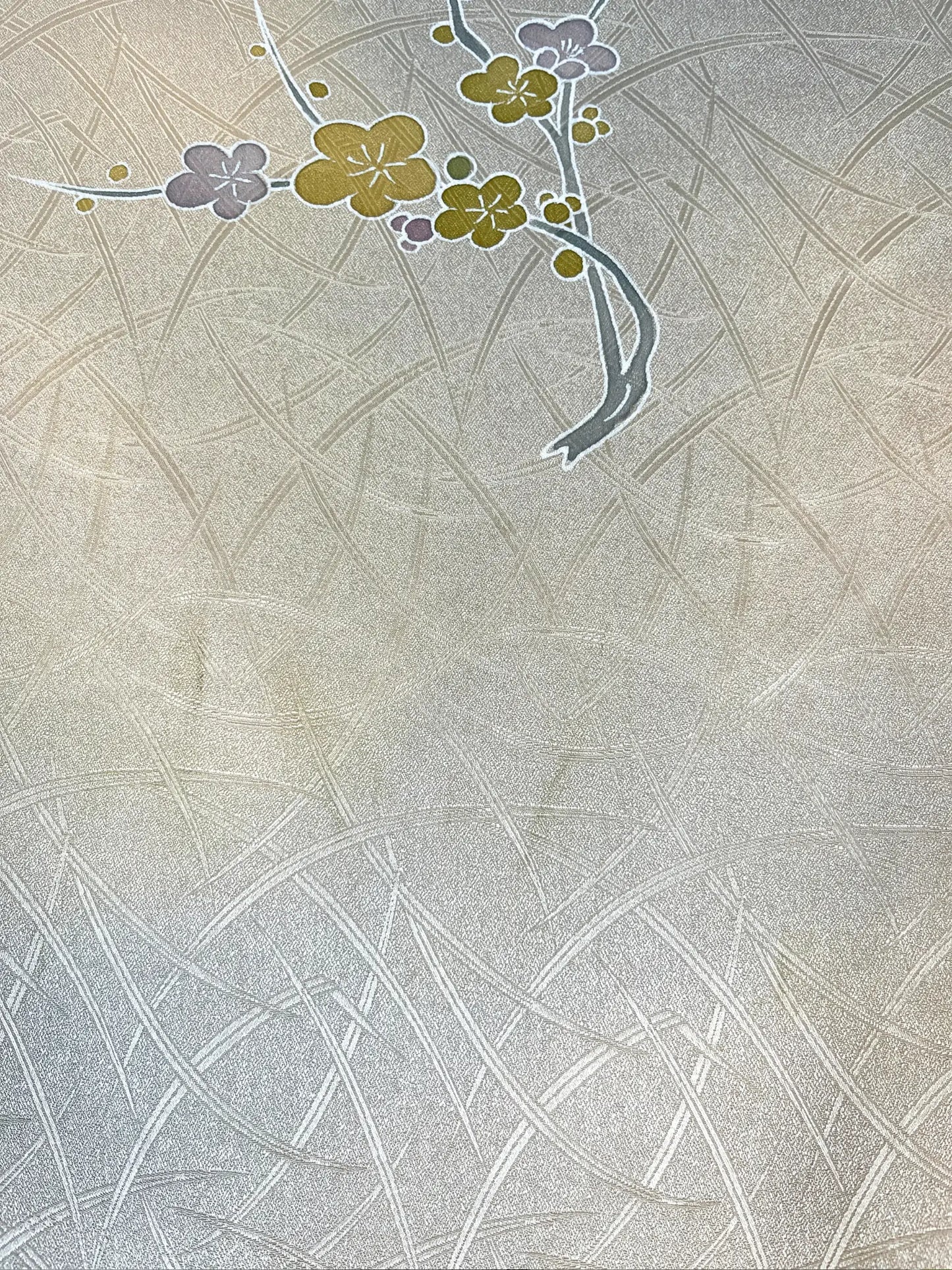 Vintage homongi kimono - Gold Tsuzumi - Hallelujah original arrange