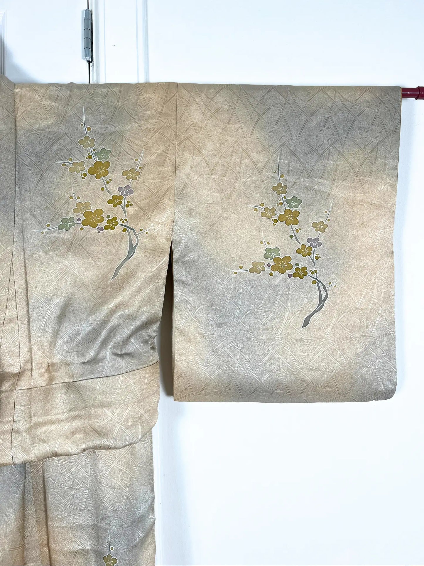 Vintage homongi kimono - Gold Tsuzumi - Hallelujah original arrange