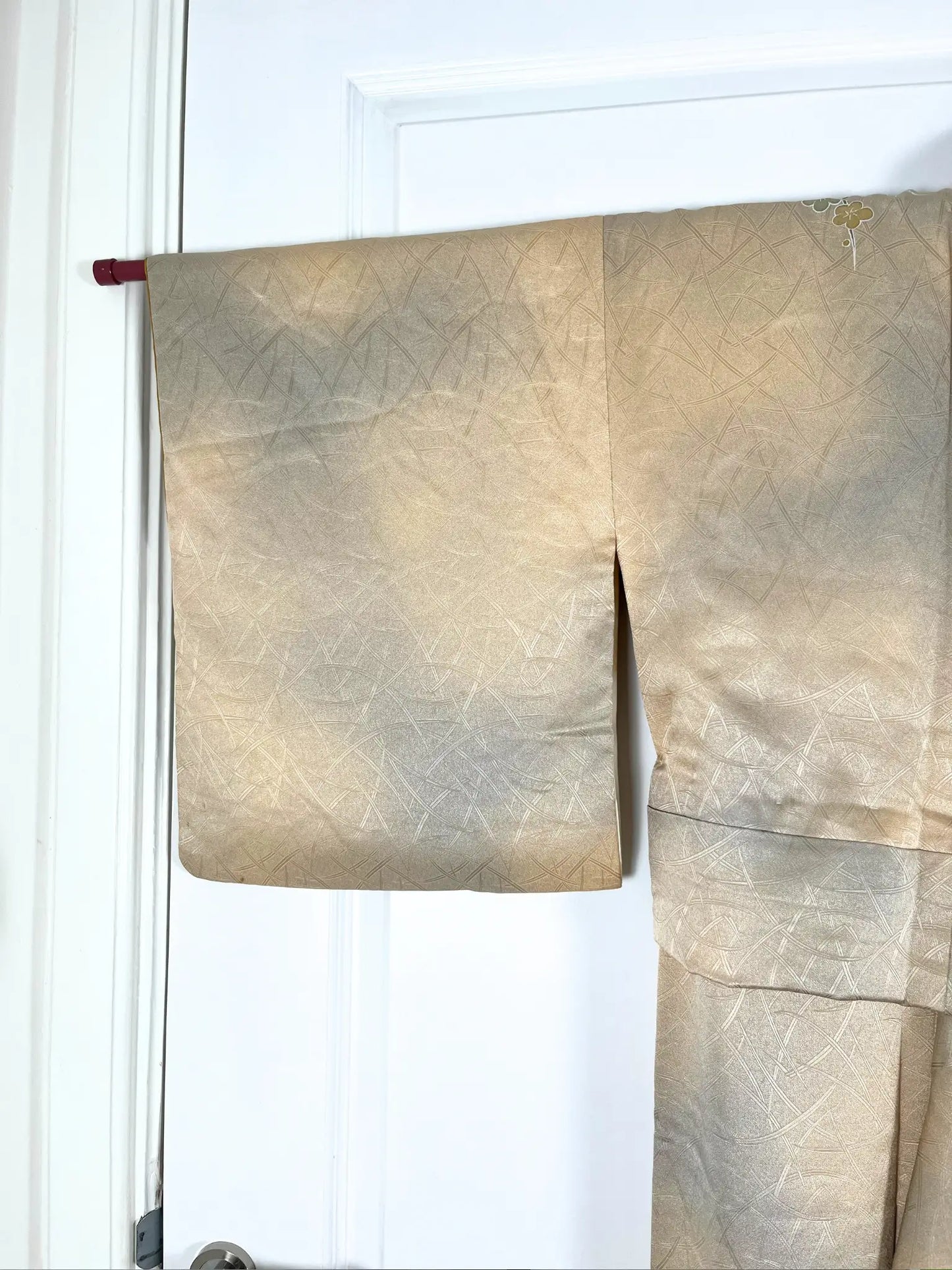 Vintage homongi kimono - Gold Tsuzumi - Hallelujah original arrange