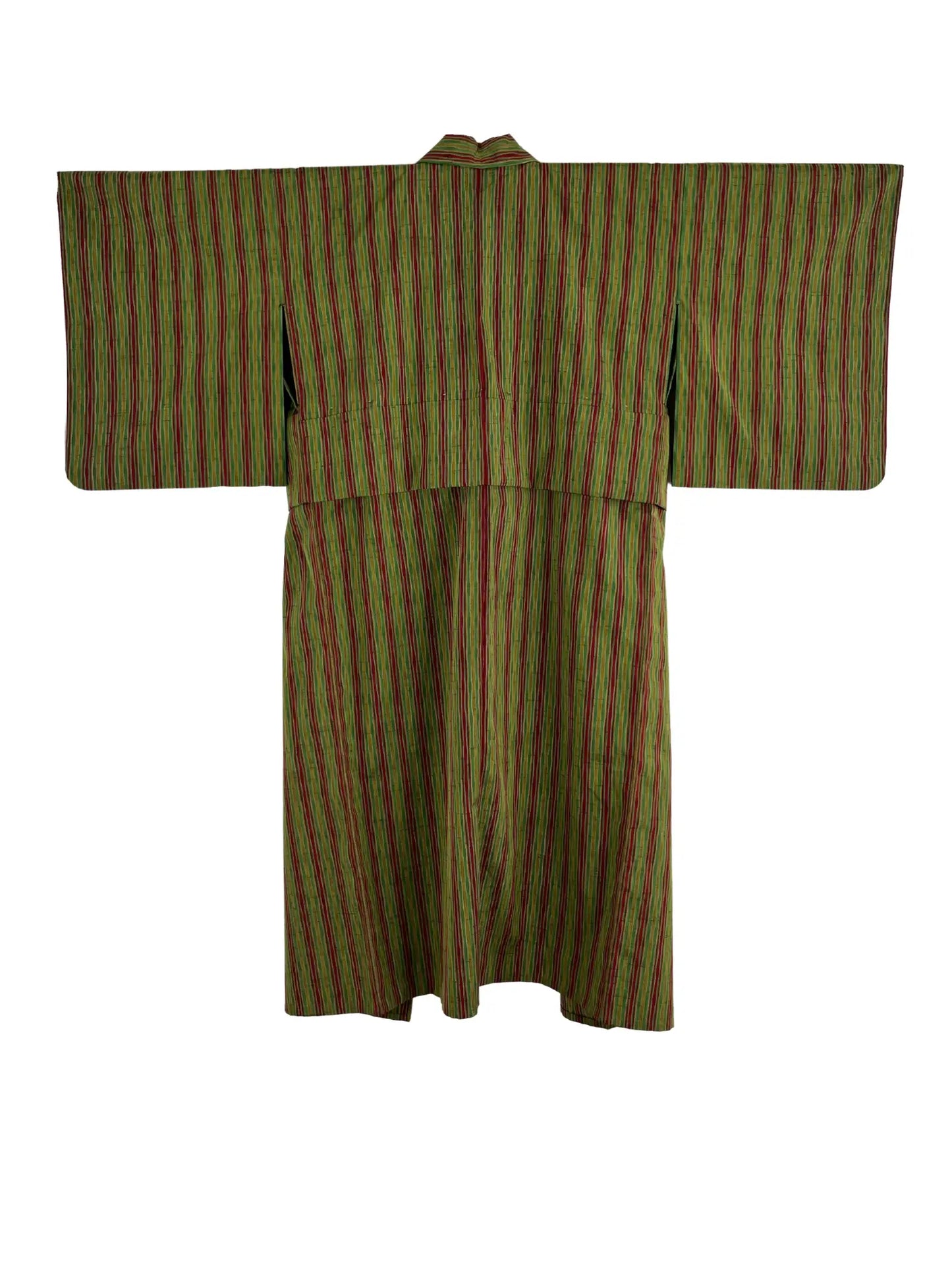 Vintage tsumugi kimono - Matcha & Azuki- Hallelujah origineel arrangement