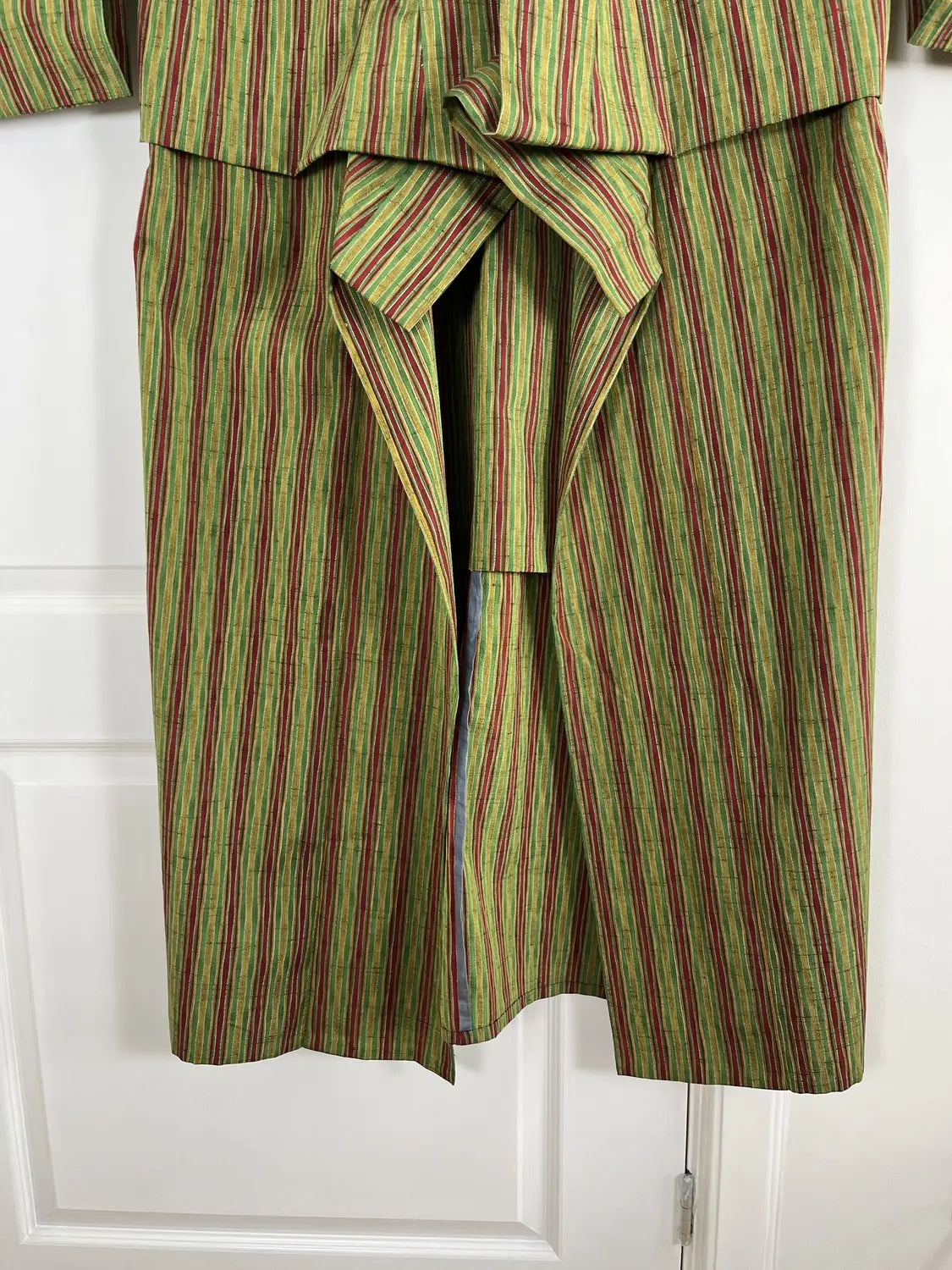 Vintage tsumugi kimono - Matcha & Azuki- Hallelujah origineel arrangement