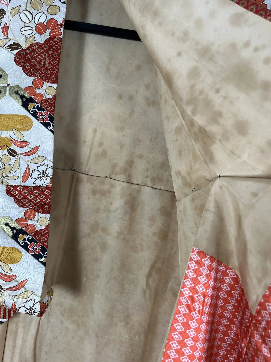 Vintage Furisode - Auspicious Diamond Motif - Hallelujah original arrange