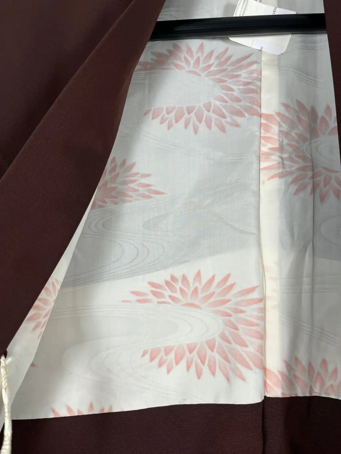 Vintage Color Haori - Brown Traditional Japanese pine tree-