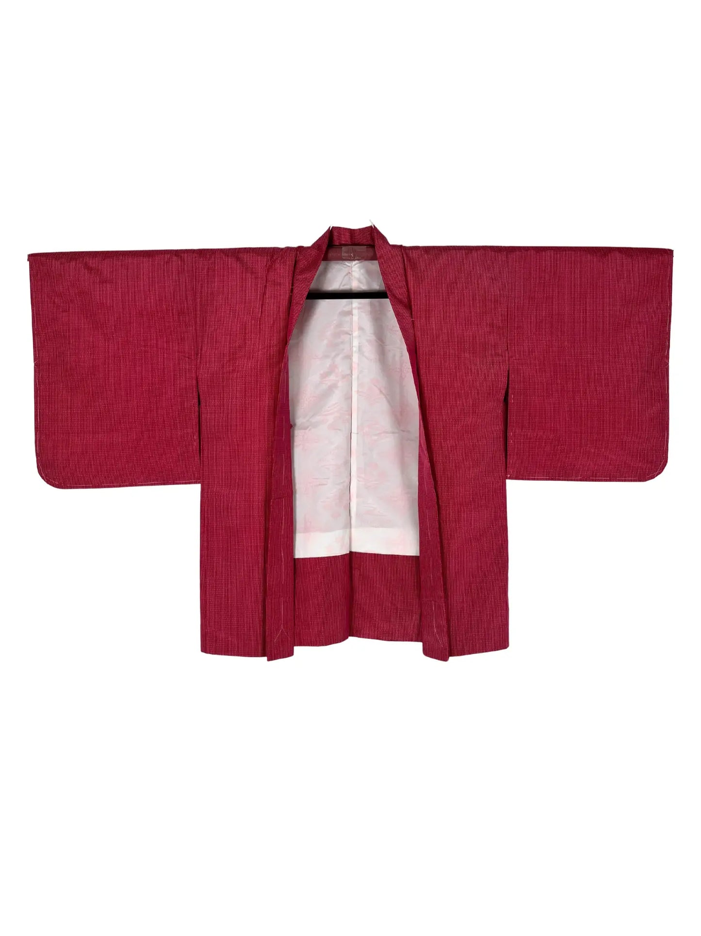 Vintage Color Haori - Red Detailed Condition Check -