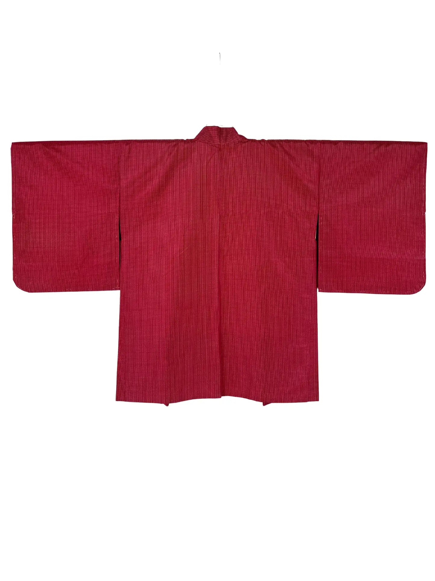 Vintage Color Haori - Red Detailed Condition Check -