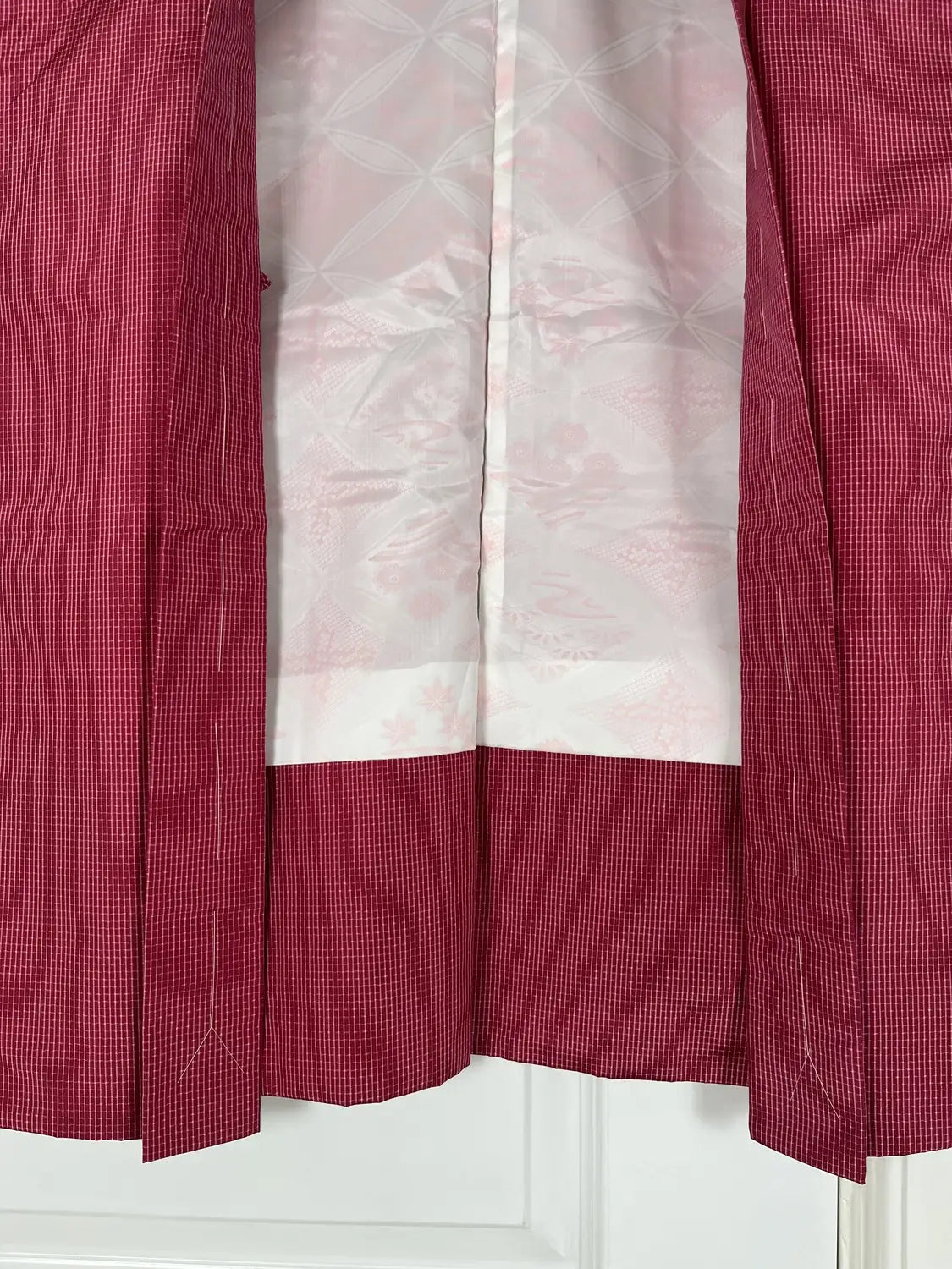 Vintage Color Haori - Red Detailed Condition Check -