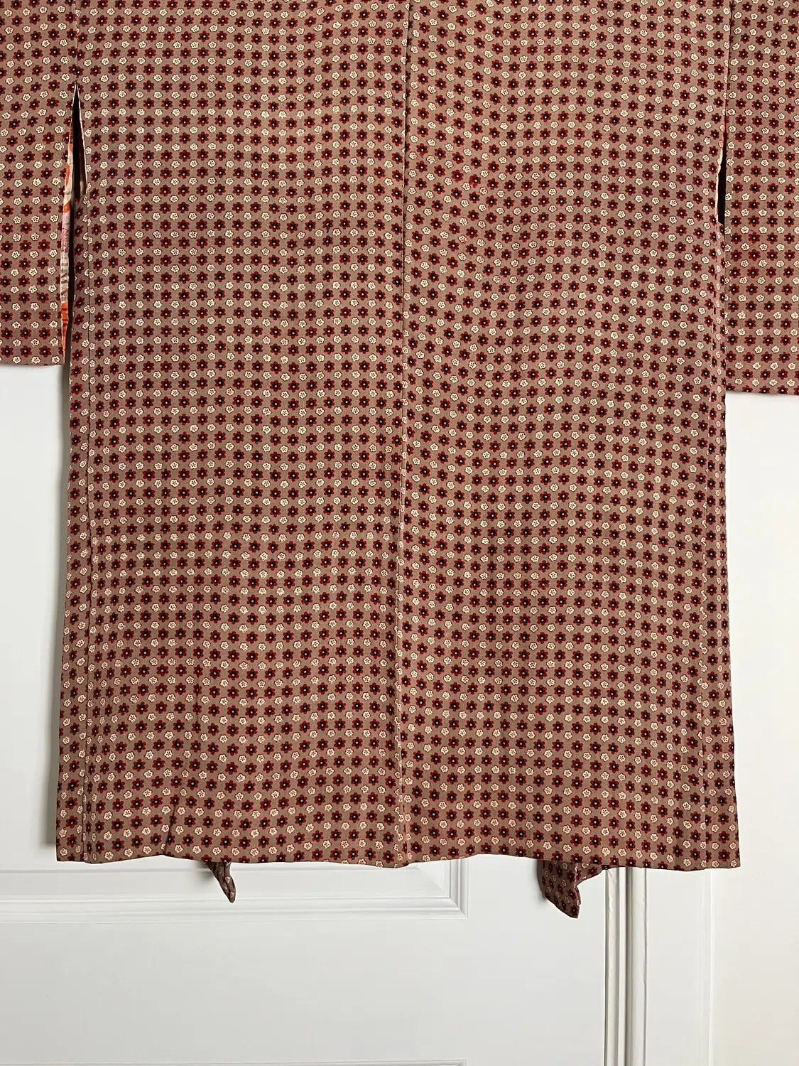 Vintage Color Haori - Ume & Momo Check Design -