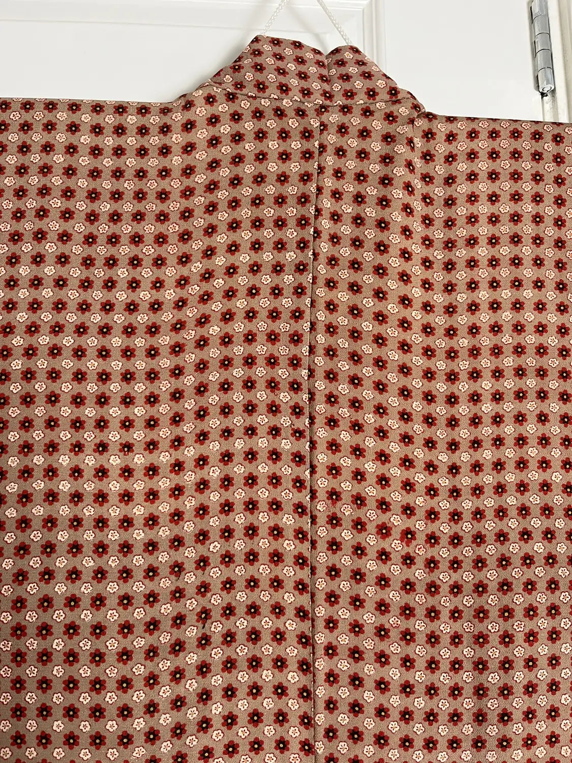 Vintage Color Haori - Ume & Momo Check Design -