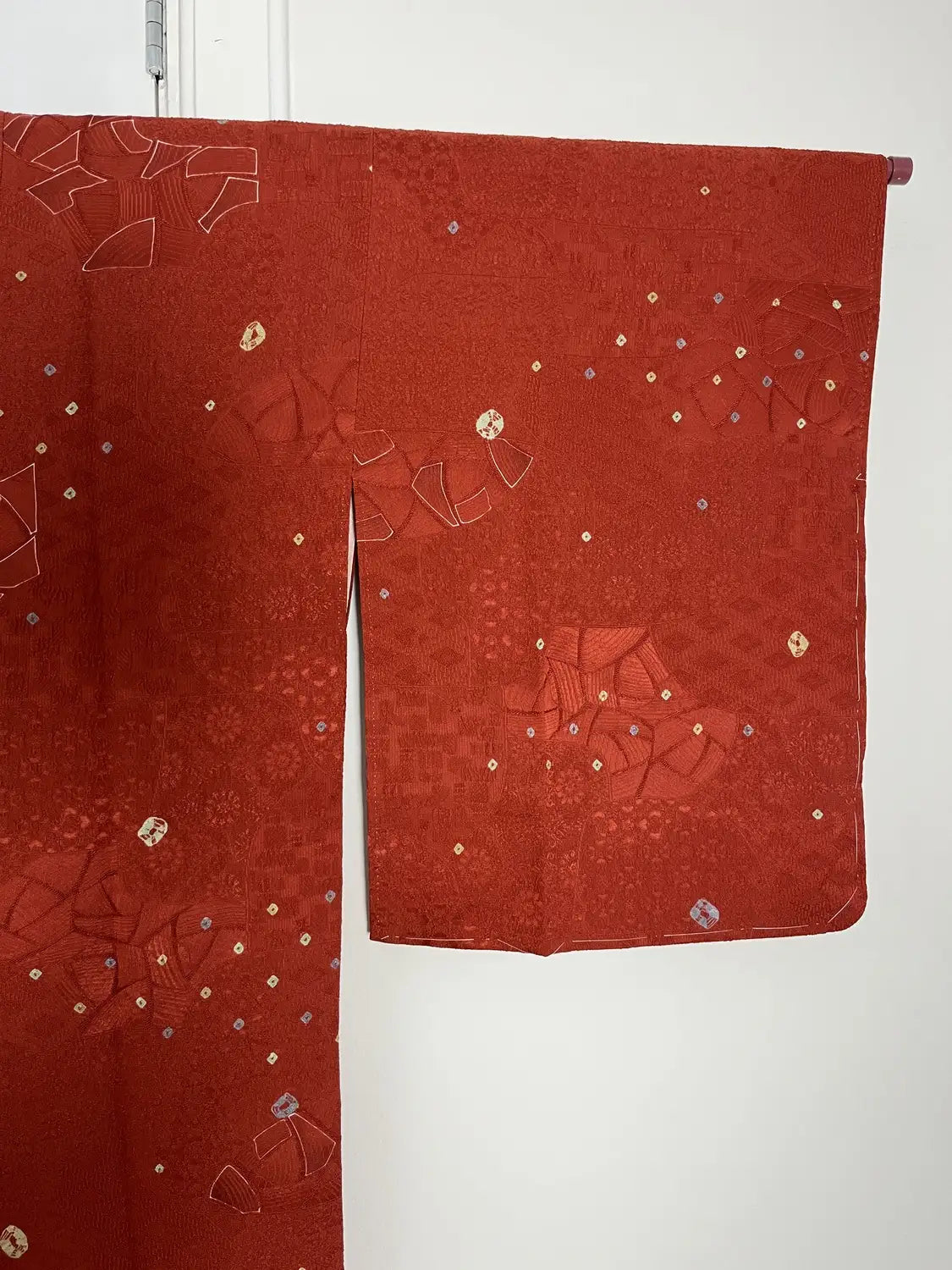 Manteau Michiyuki -Petite Étoile Rouge-Marron -