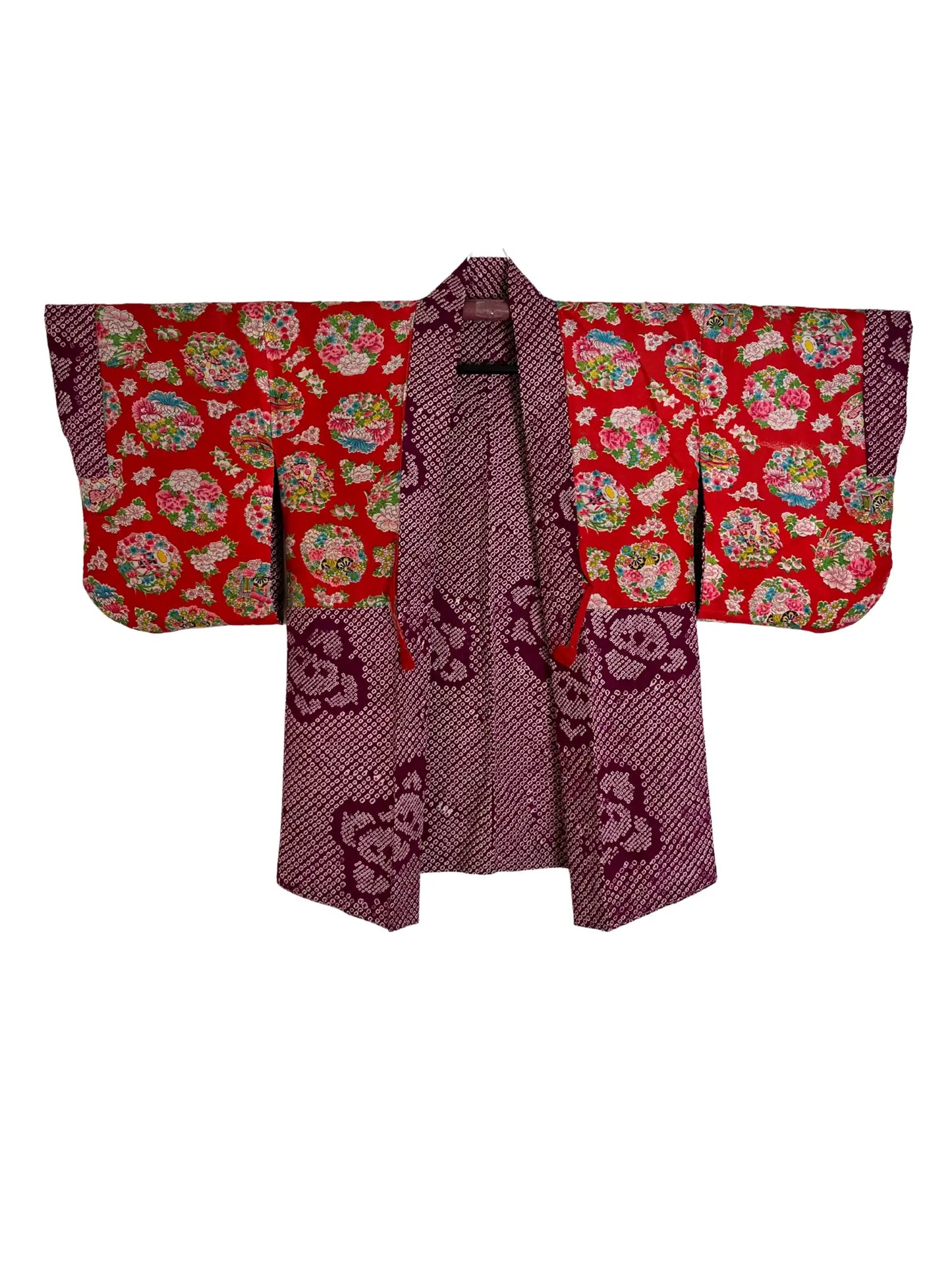 Vintage Color Haori - Shibori Purple Tachibana -