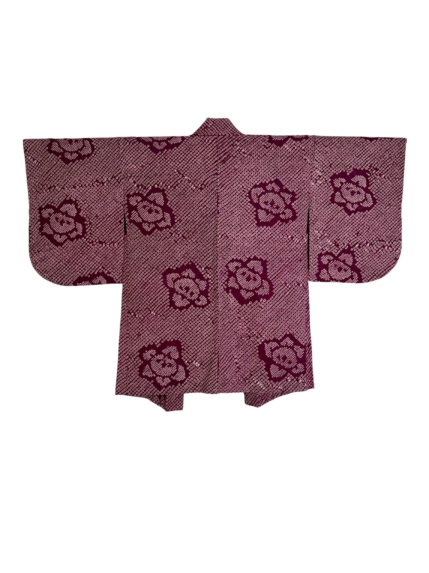 Vintage Color Haori - Shibori Purple Tachibana -