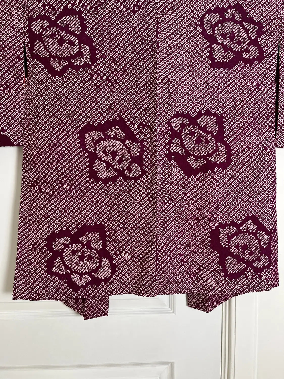 Vintage Color Haori - Shibori Purple Tachibana -