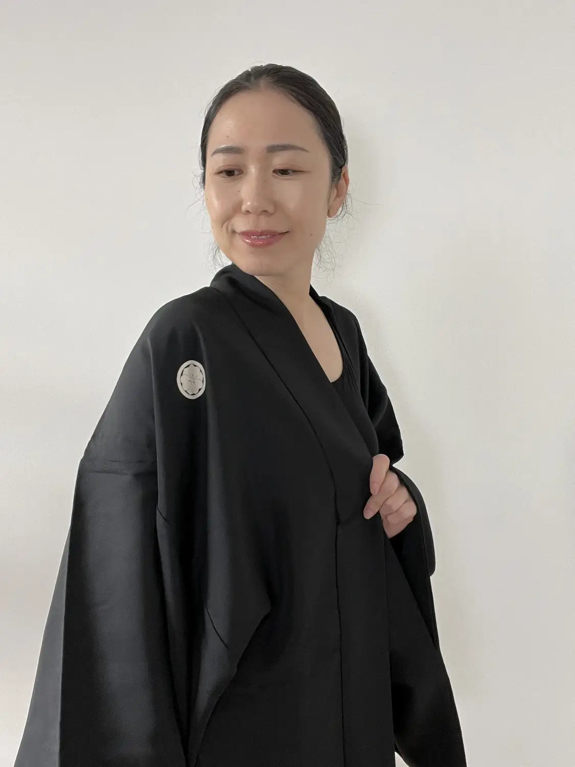 Vintage Black Haori - The Visionary Crane -