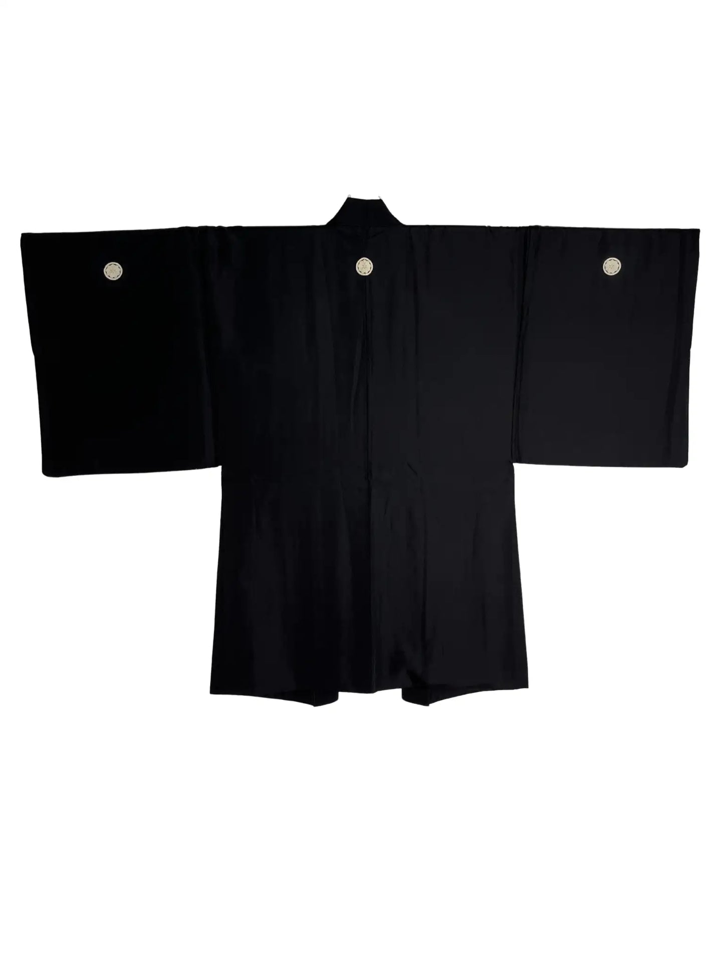 Vintage Black Haori - The Visionary Crane -