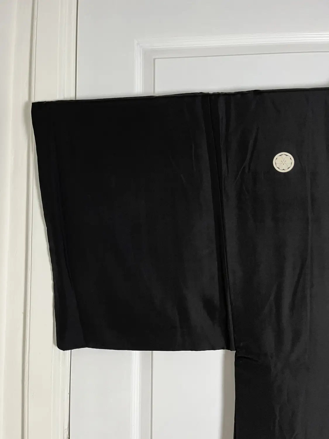 Vintage Black Haori - The Visionary Crane -
