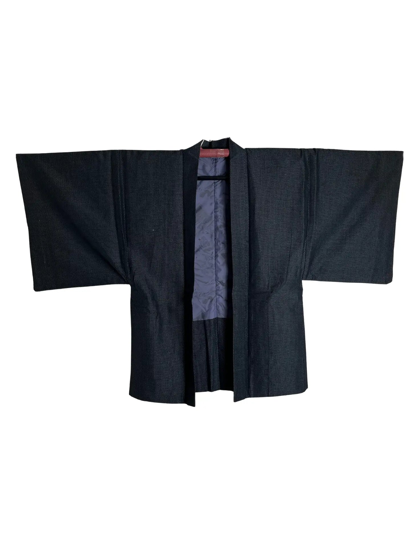 Men’s Vintage Haori - Oshima tsumugi　Heian Court Scene Design -