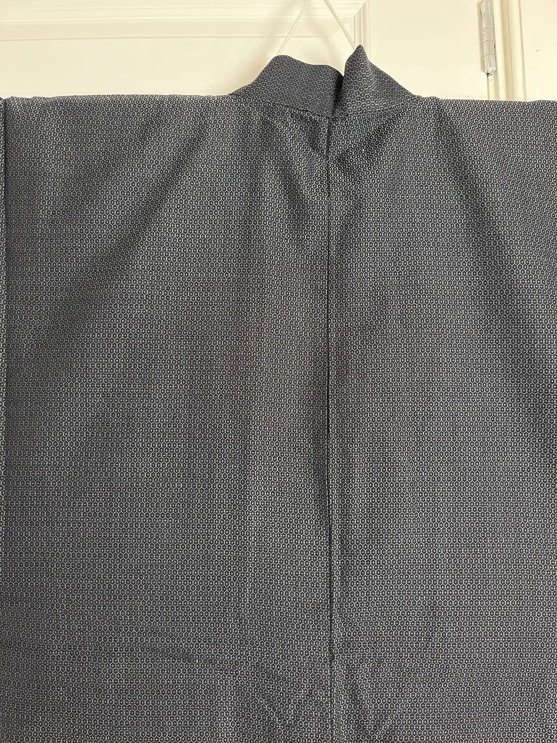 Men’s Vintage Haori - Oshima tsumugi　Heian Court Scene Design -