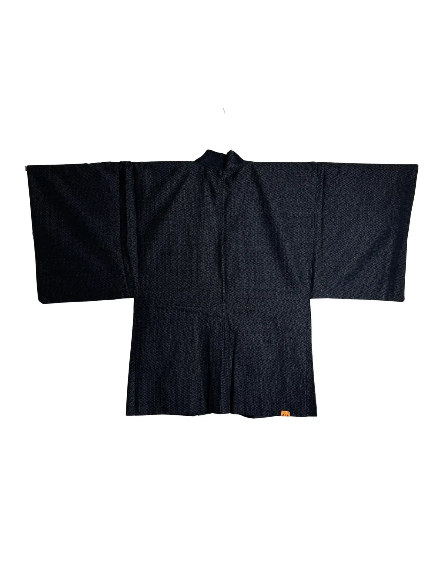 Men’s Vintage Haori - Oshima tsumugi　Heian Court Scene Design -