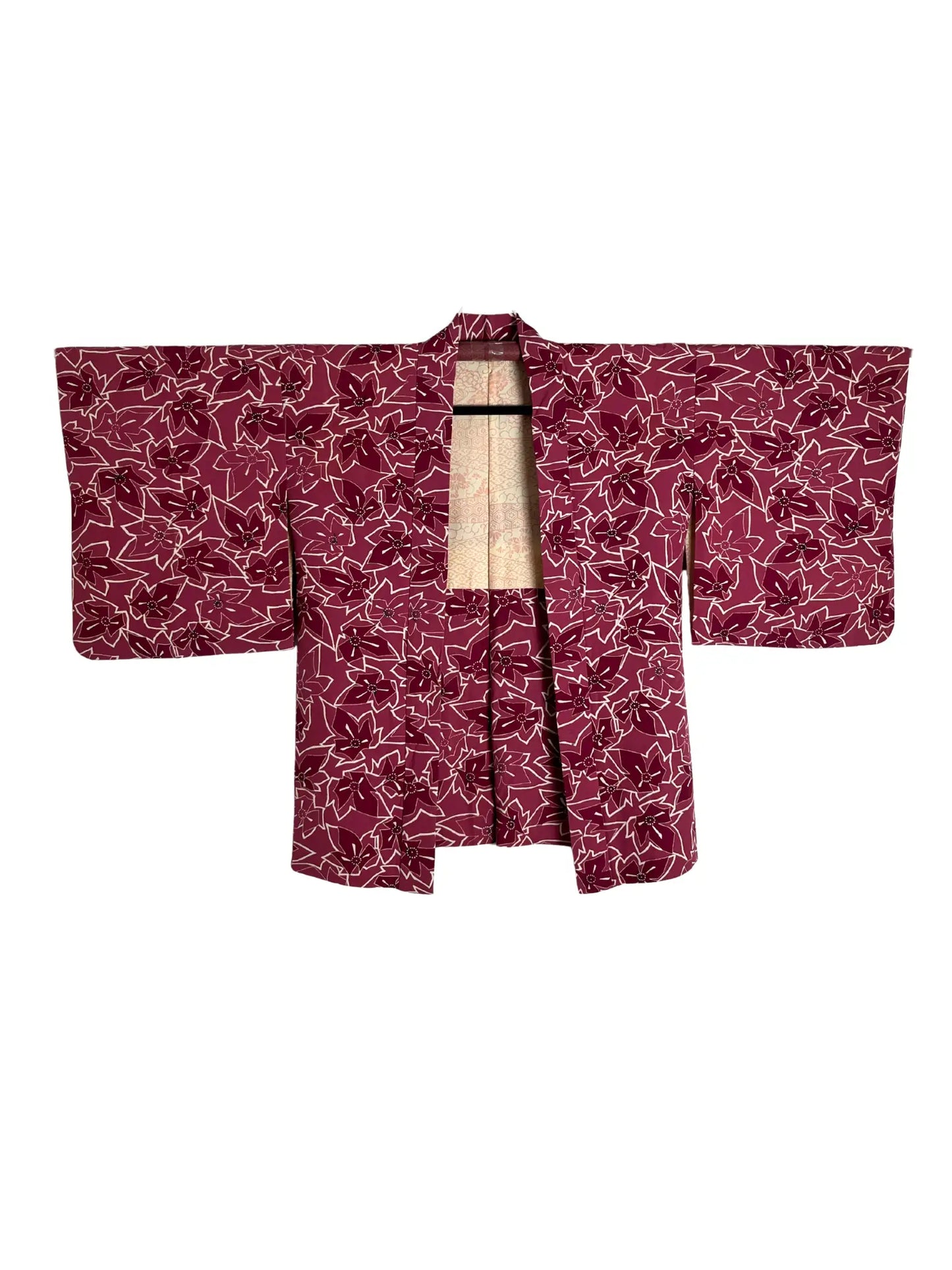 Vintage Color Haori - Blumen im Gespräch -