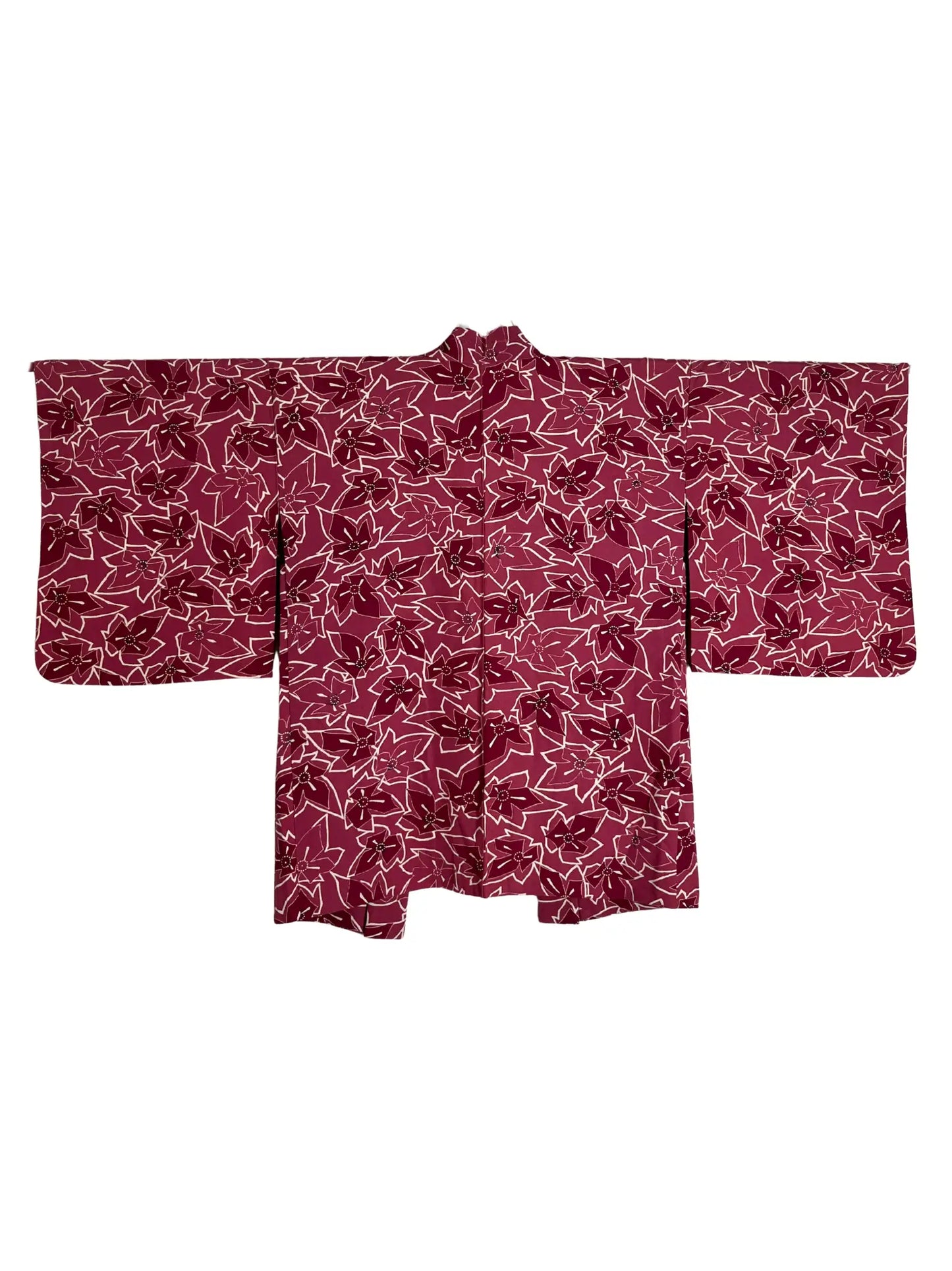 Vintage Color Haori - Blumen im Gespräch -
