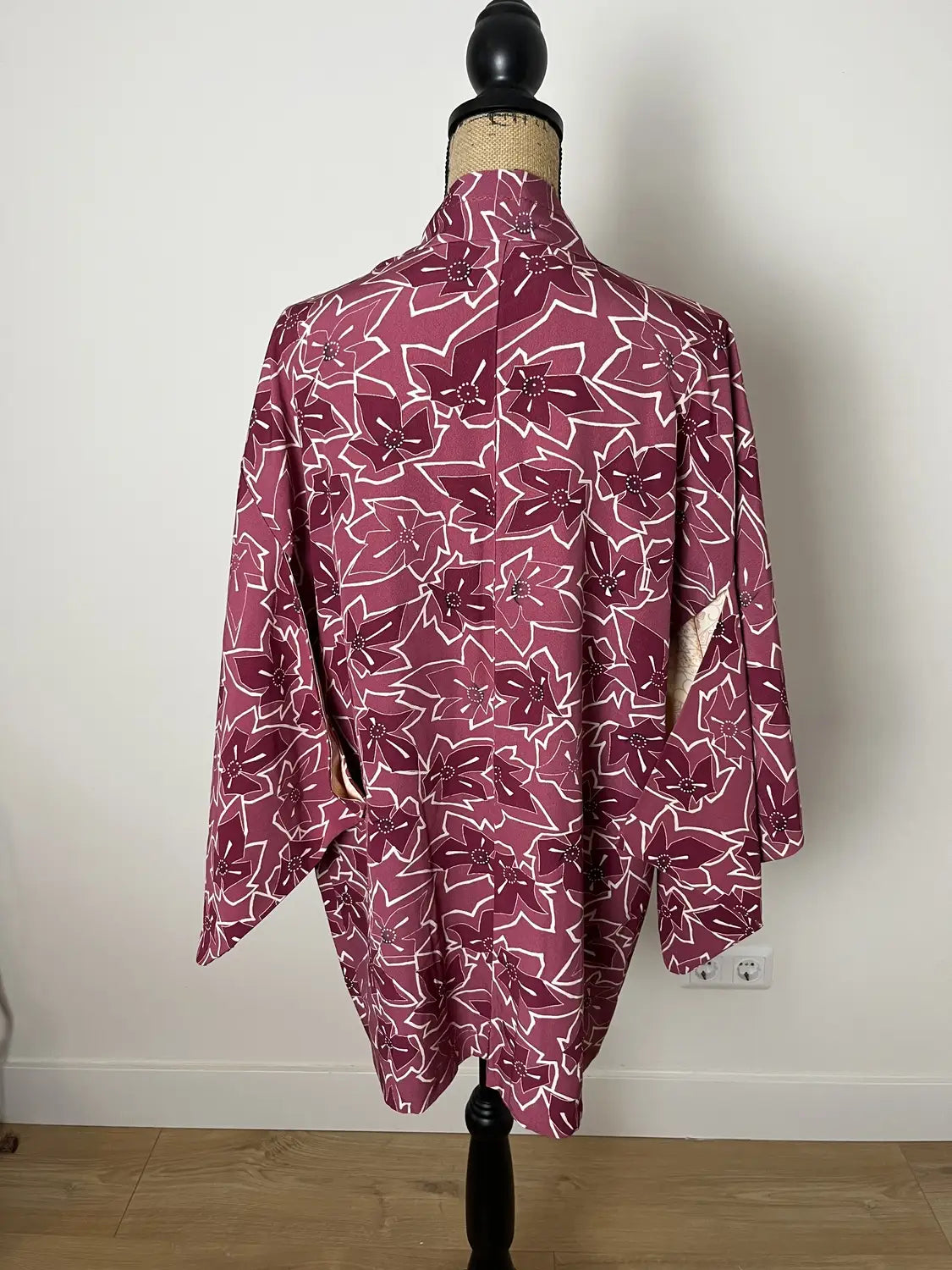 Vintage Color Haori - Blumen im Gespräch -