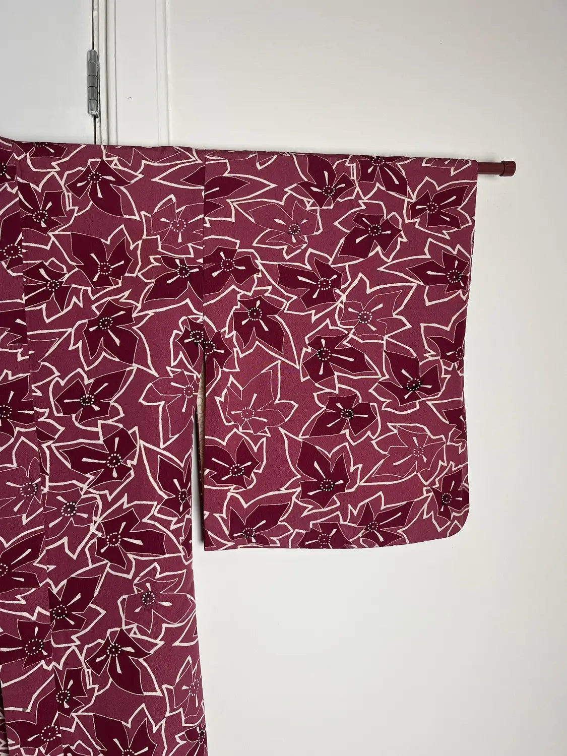 Vintage Color Haori - Blumen im Gespräch -