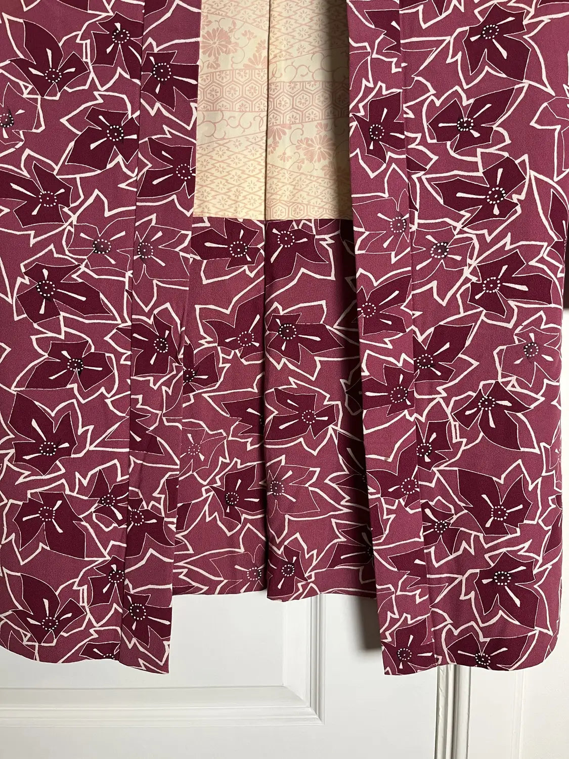 Vintage Color Haori - Blumen im Gespräch -