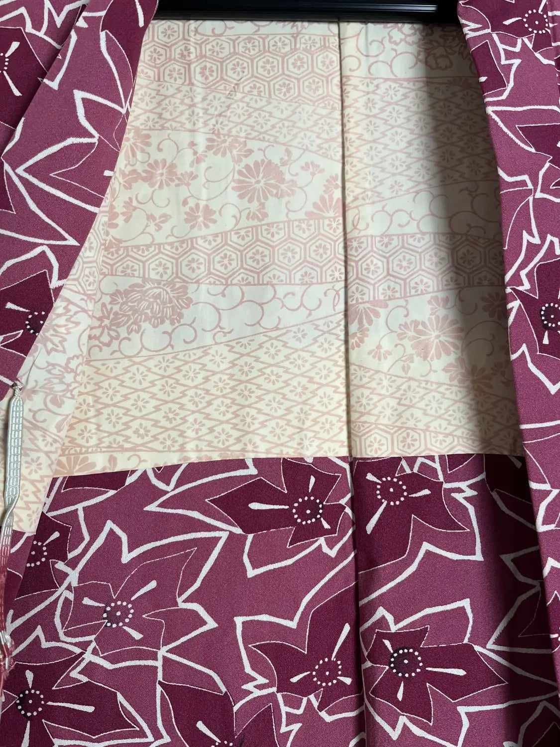 Vintage Color Haori - Blumen im Gespräch -