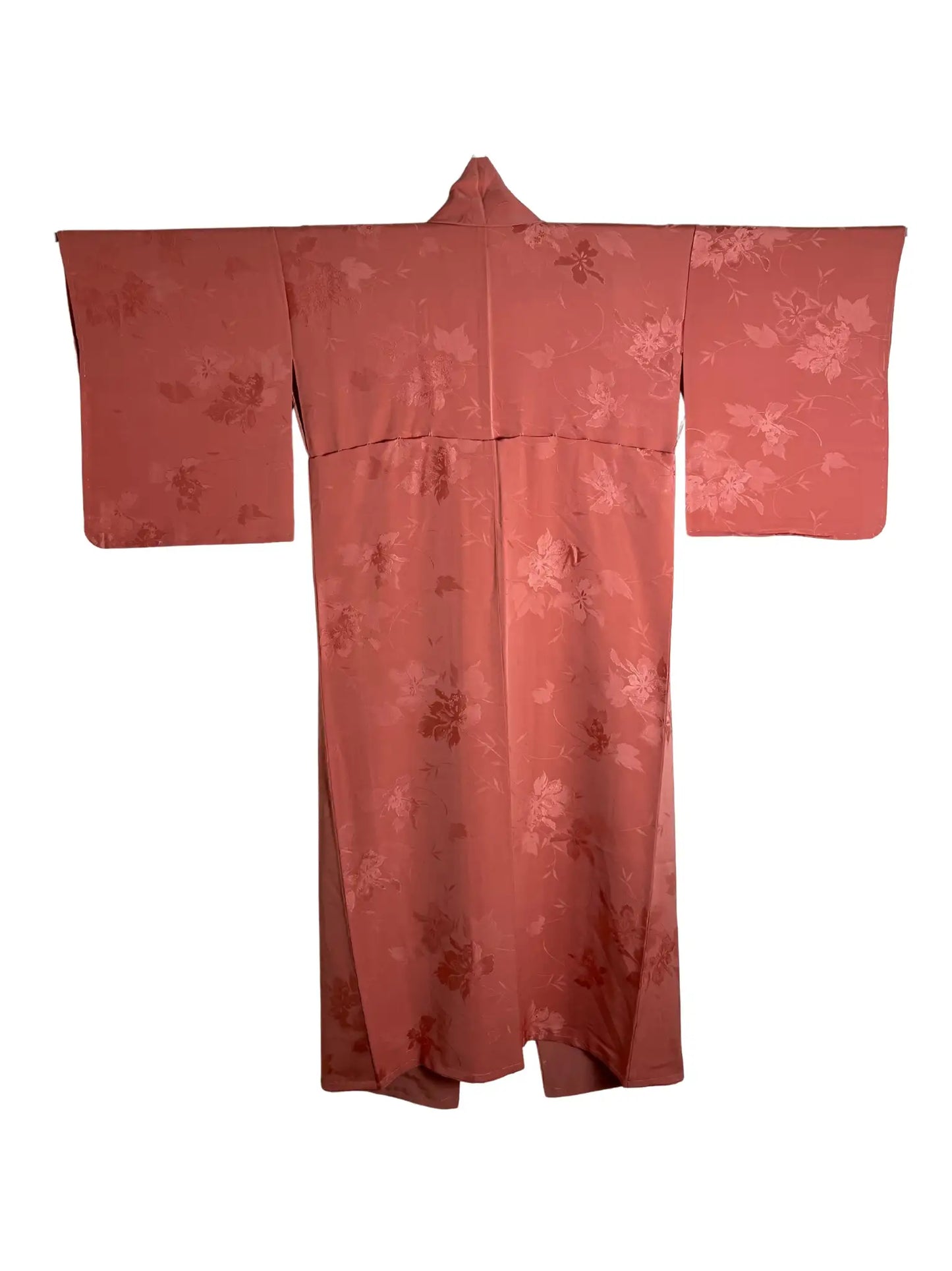 kimono iromuji vintage - Rose élégant - Arrangement original Hallelujah