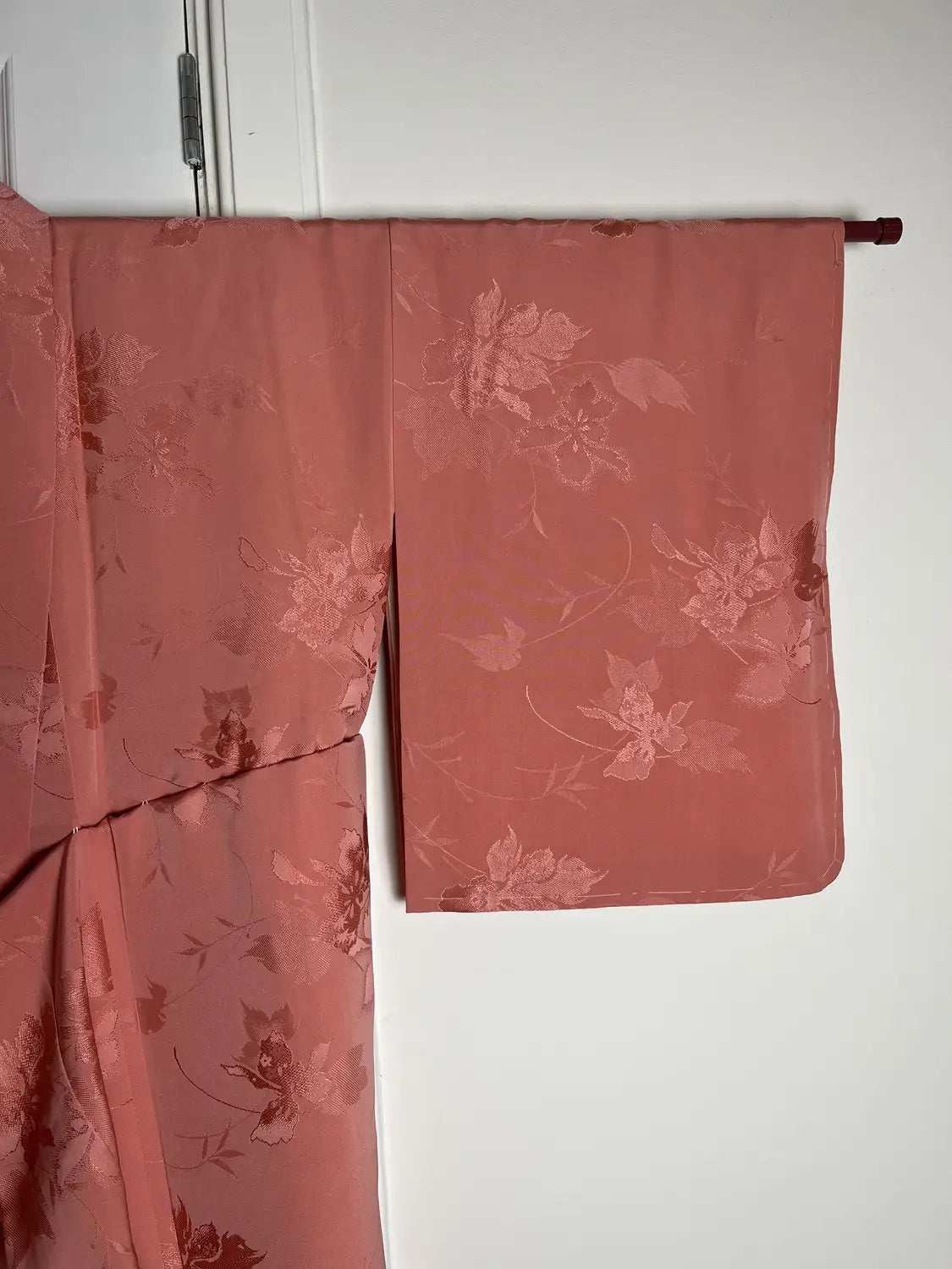 kimono iromuji vintage - Rose élégant - Arrangement original Hallelujah