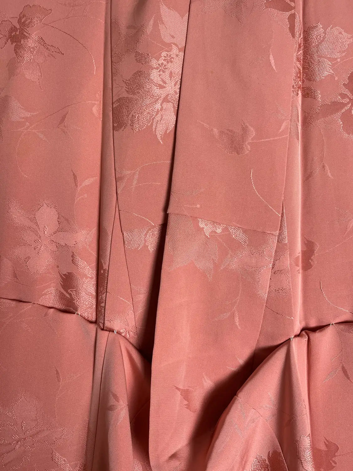 kimono iromuji vintage - Rose élégant - Arrangement original Hallelujah