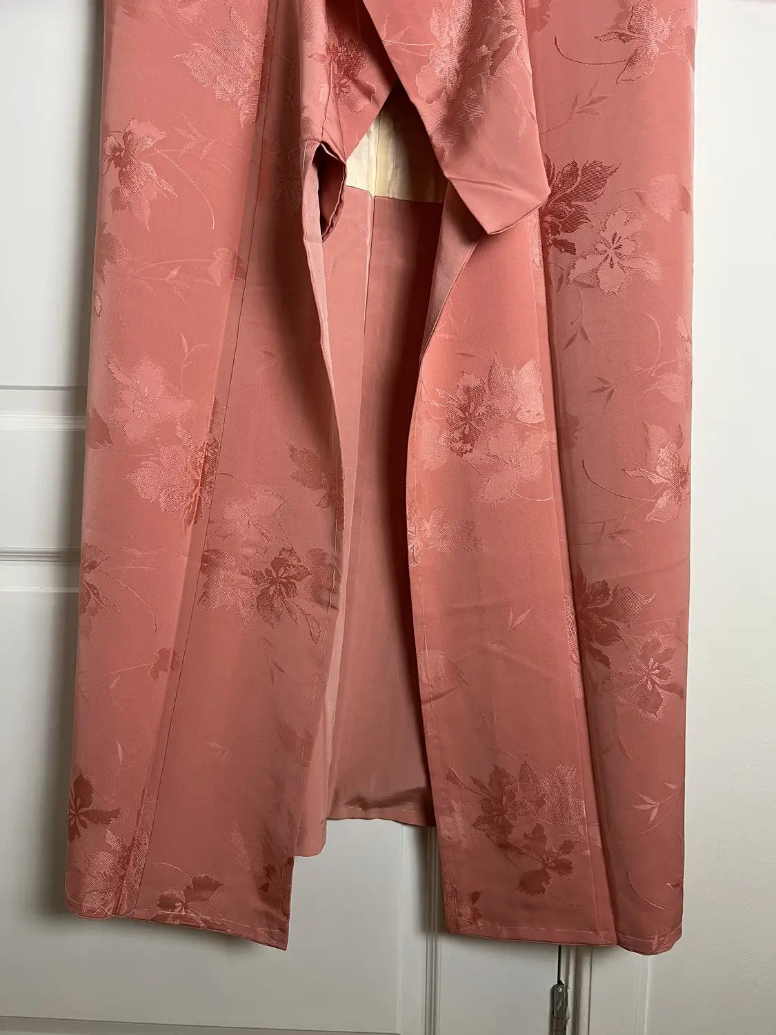 kimono iromuji vintage - Rose élégant - Arrangement original Hallelujah