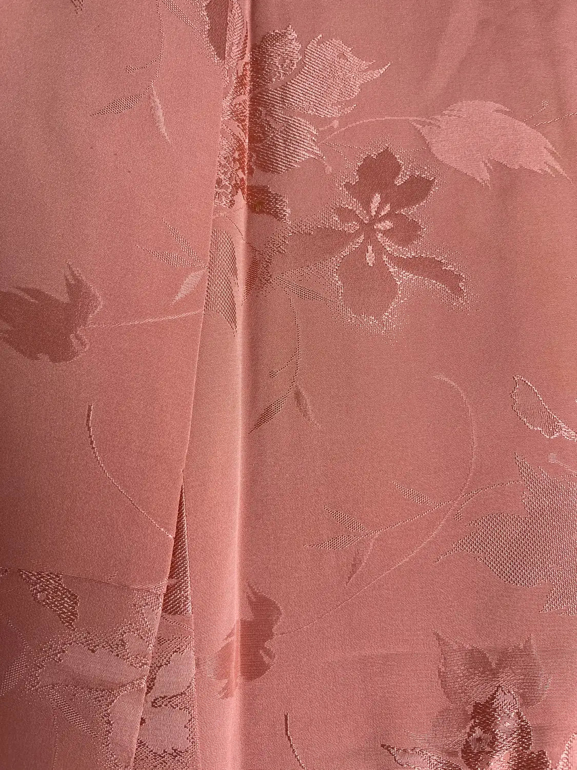 kimono iromuji vintage - Rose élégant - Arrangement original Hallelujah