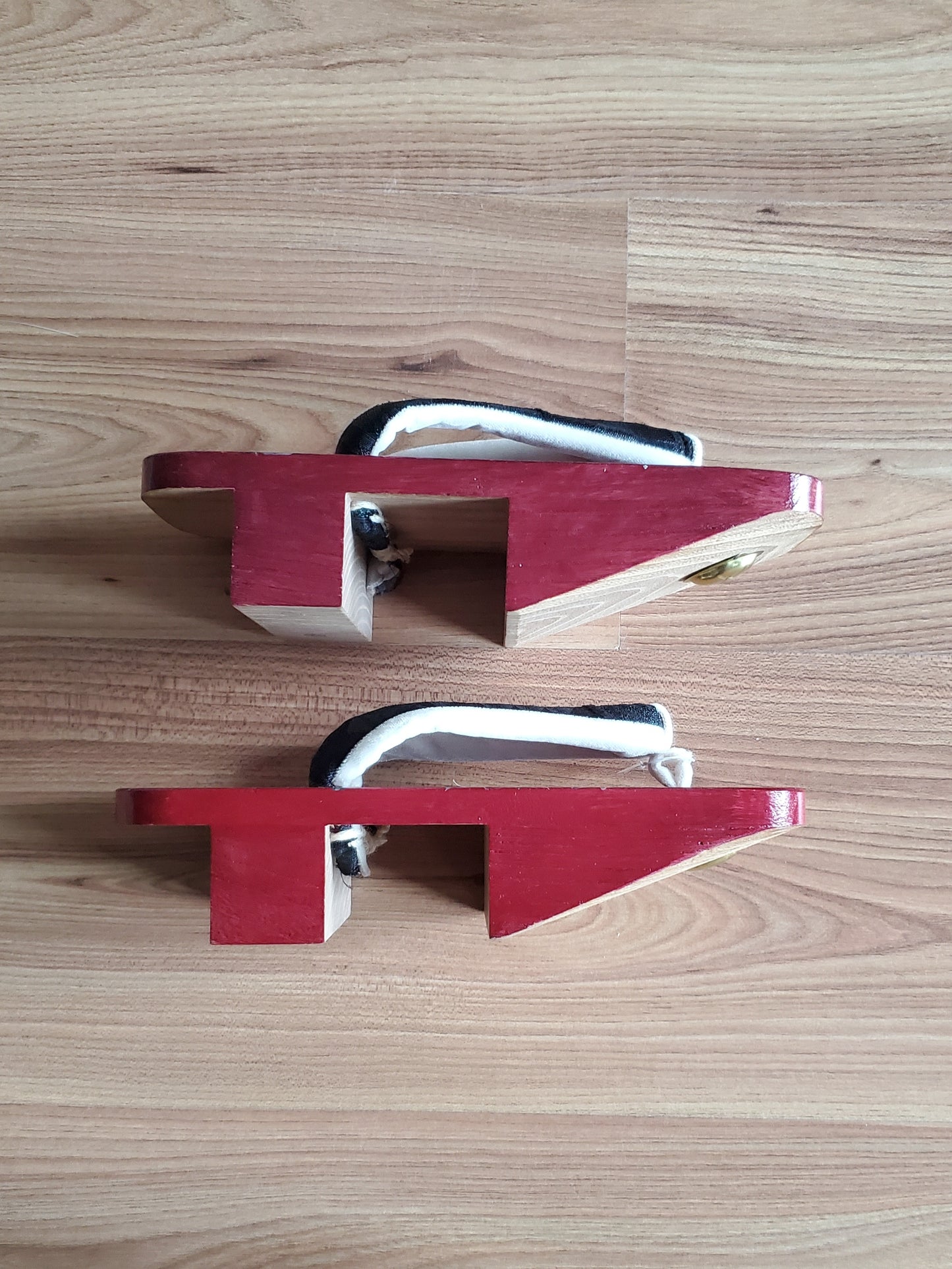 【Rouge / Octopus】 Geta japonaise, artisanat traditionnel, sandale en bois, orthodoxe, sandale, unisexe